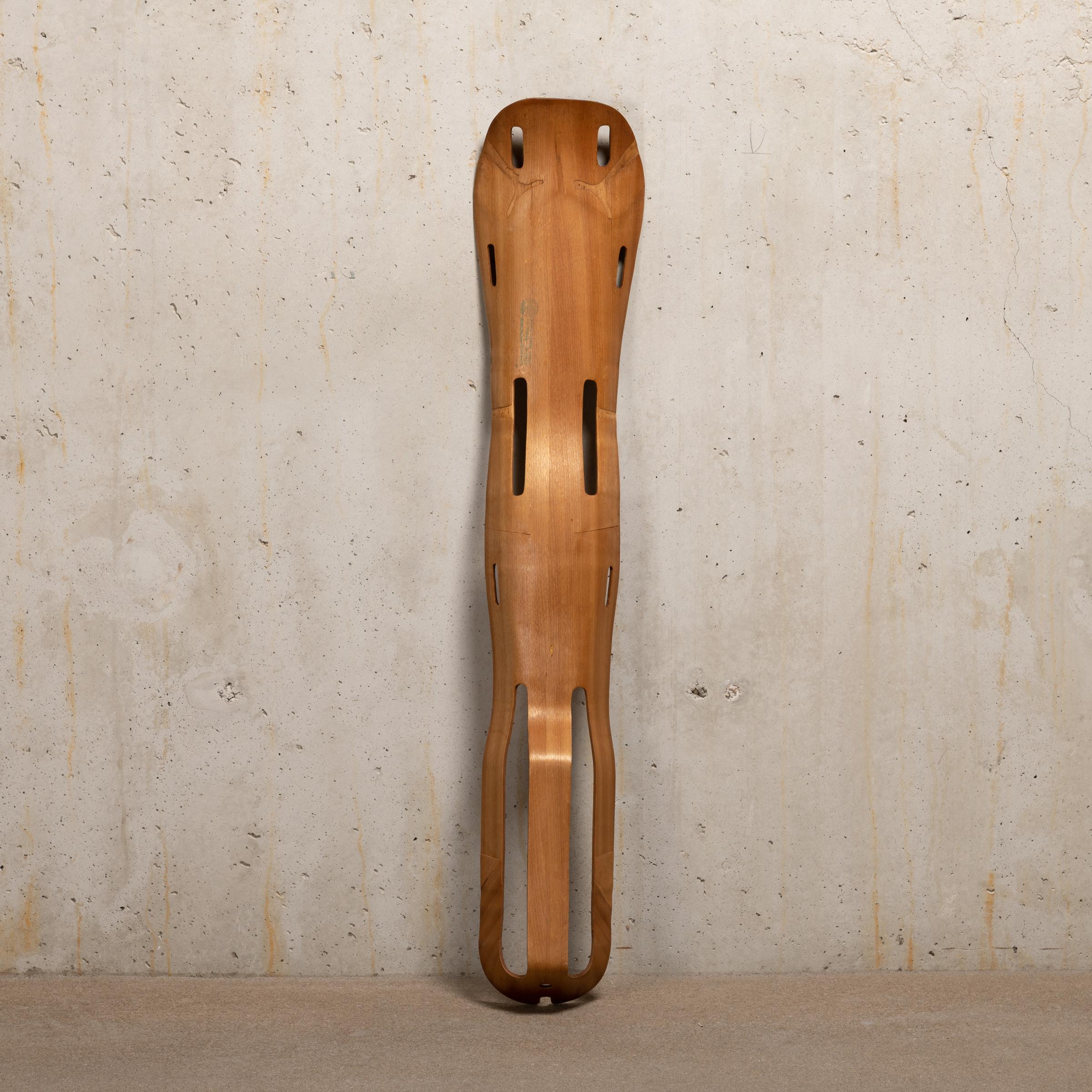 Mid-Century Modern Eames - Attelle à jambes en acajou pour la division Plywood d'Evans Products