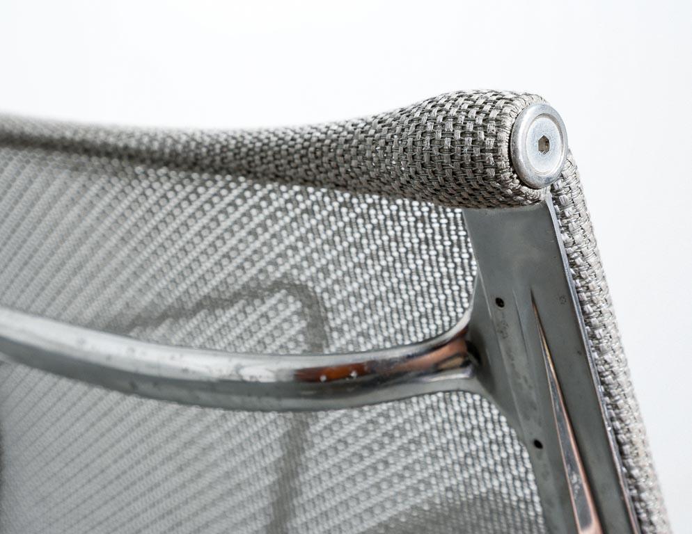 Eames Management Chairs in Gray Mesh Fabric 2