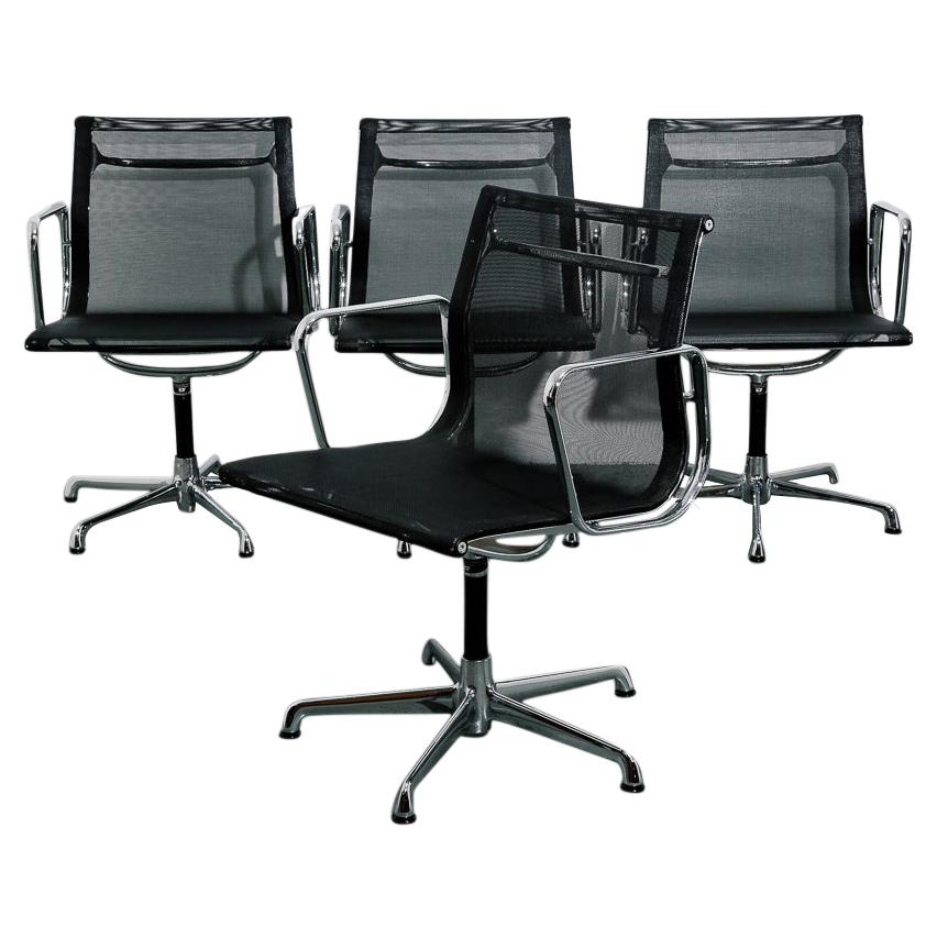 Eames Mesh Aluminum Group Chairs