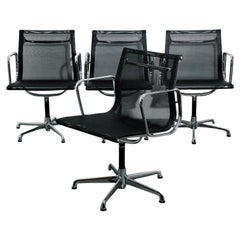 Eames Mesh Aluminum Group Chairs