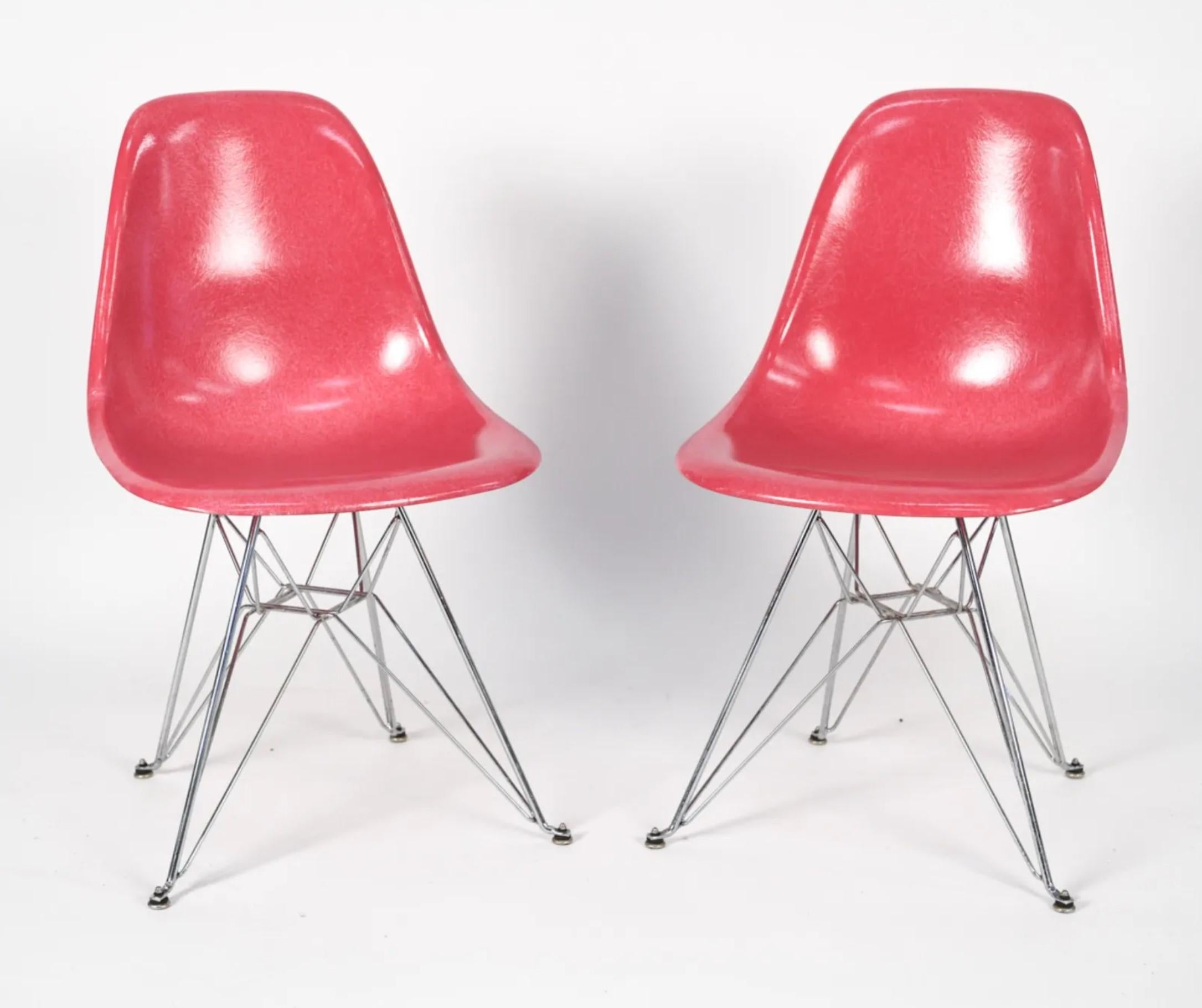 The fiberglass shell chair is easily one of the most important and recognizable designs of the twentieth century. They were originally designed in 1948, as an entry in The Museum of Modern Art’s International Design Competition. At the time, no one