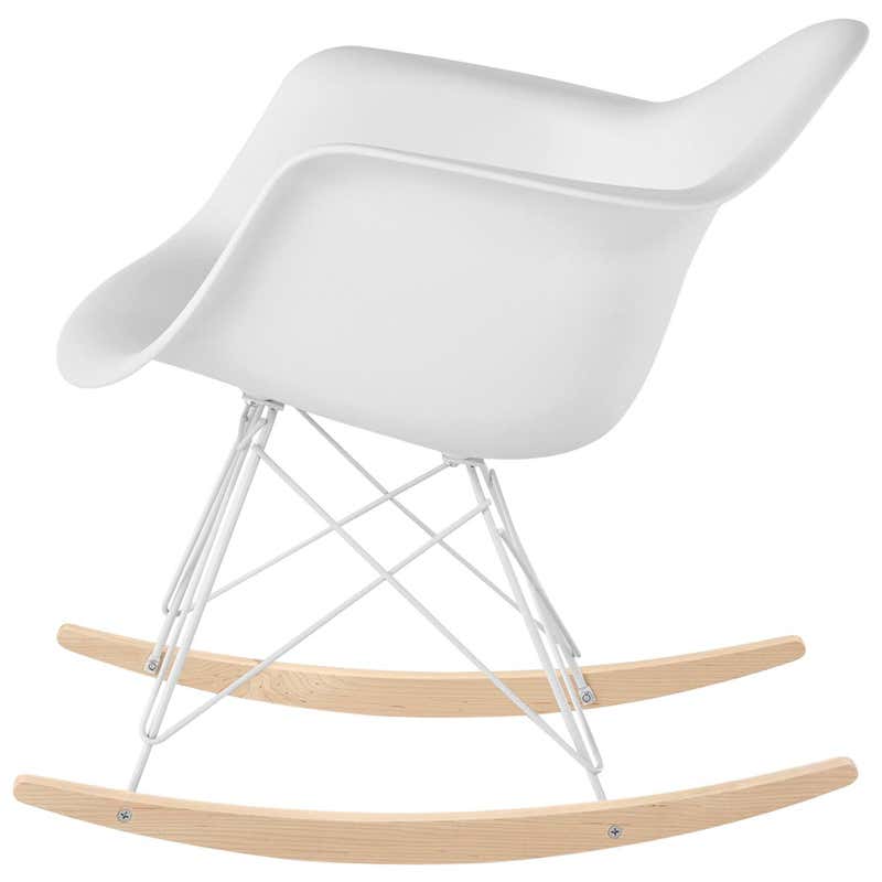 Eames Molded Armchair, Rocker Base designed by Charles and Ray Eames at ...