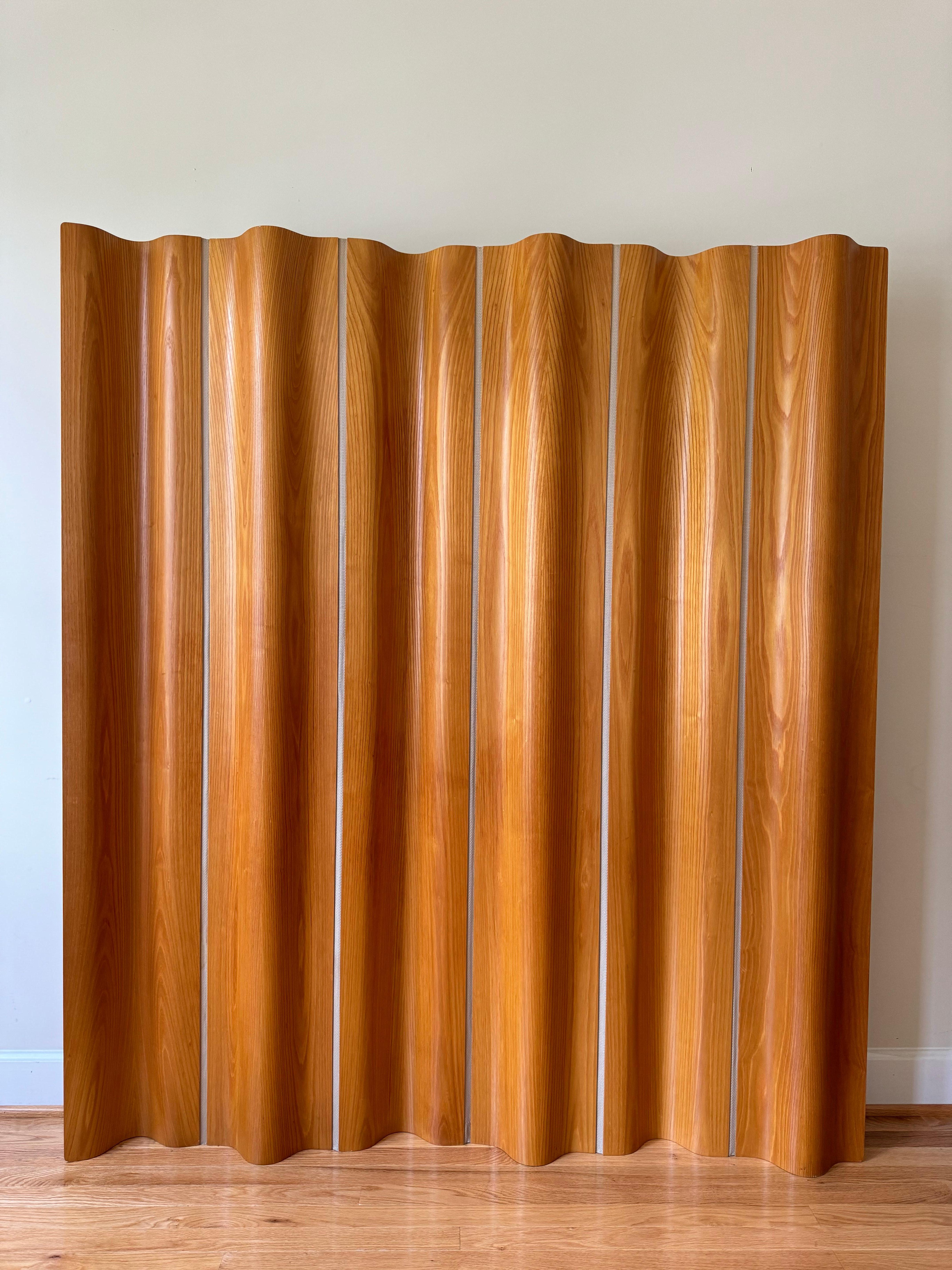 Eames Molded Plywood Folding Screen by Charles and Ray Eames for Herman Miller 8
