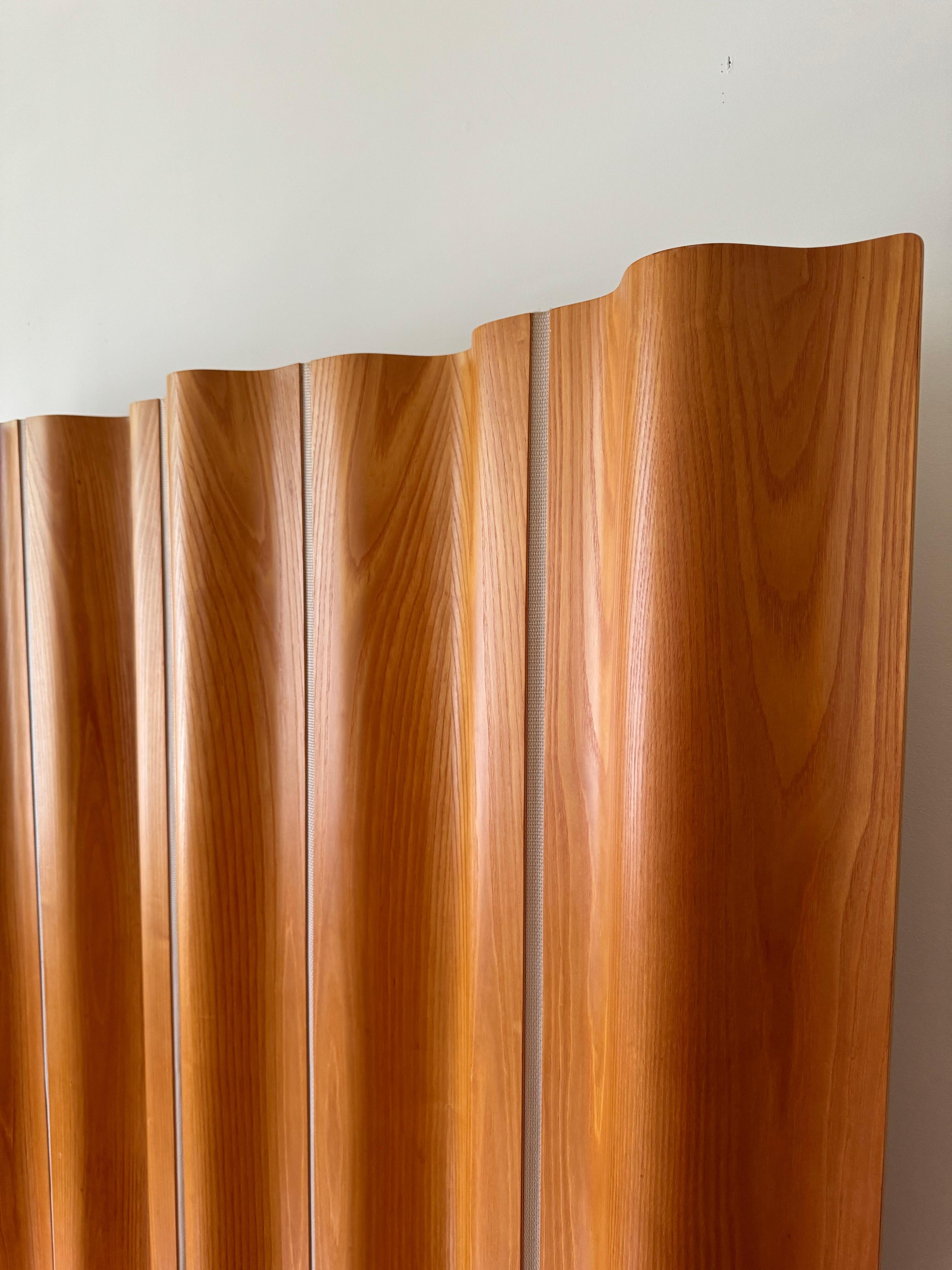 Eames Molded Plywood Folding Screen by Charles and Ray Eames for Herman Miller 9