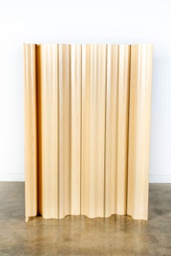 Eames Molded Plywood Folding Screen, Weiße Esche