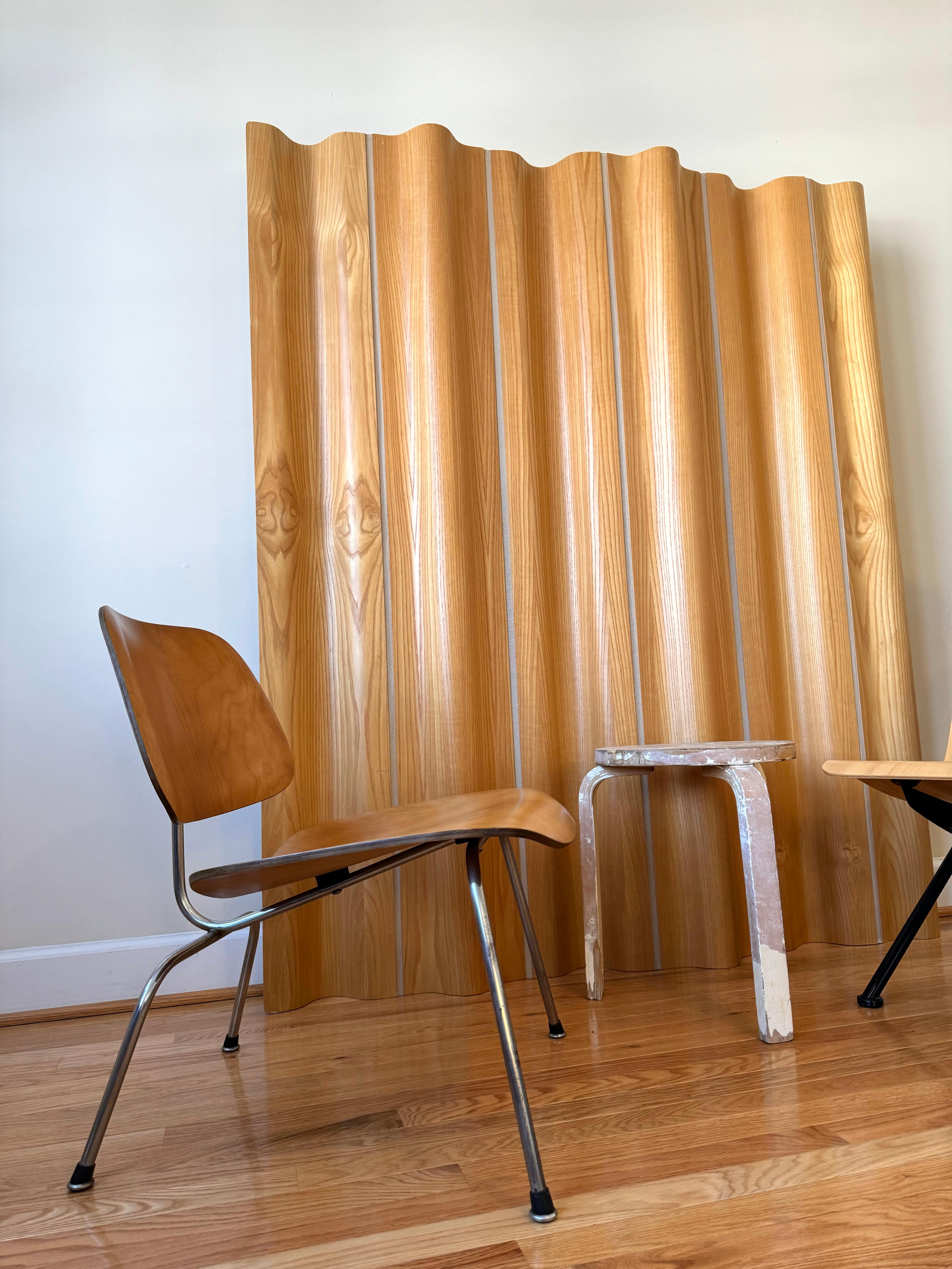 Eames Molded Plywood Lounge Chair Metallgestell (LCM), 1950er Jahre im Angebot 13