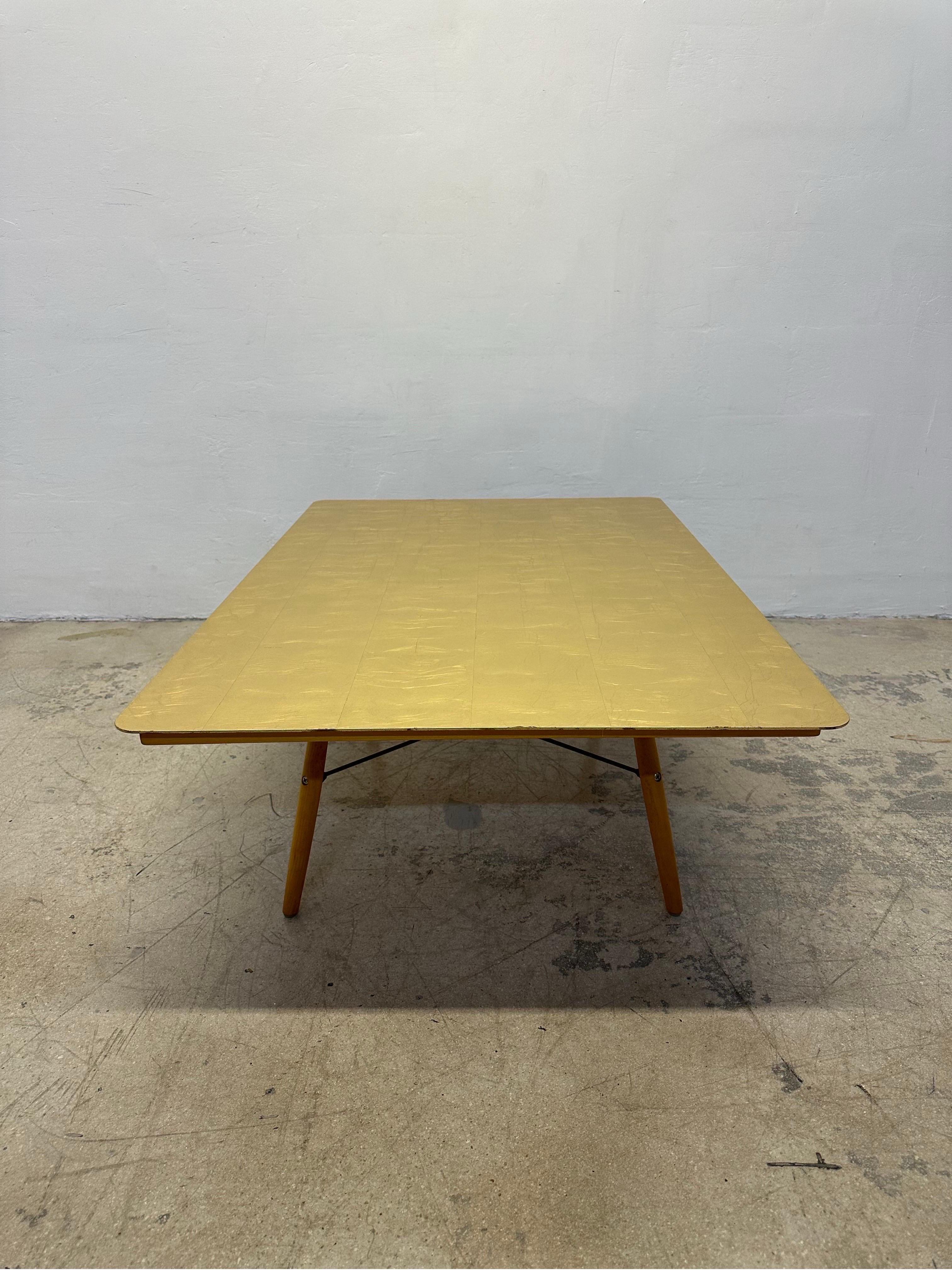 Brass Eames Palisades House Anniversary Coffee Table by Herman Miller, 1999 For Sale