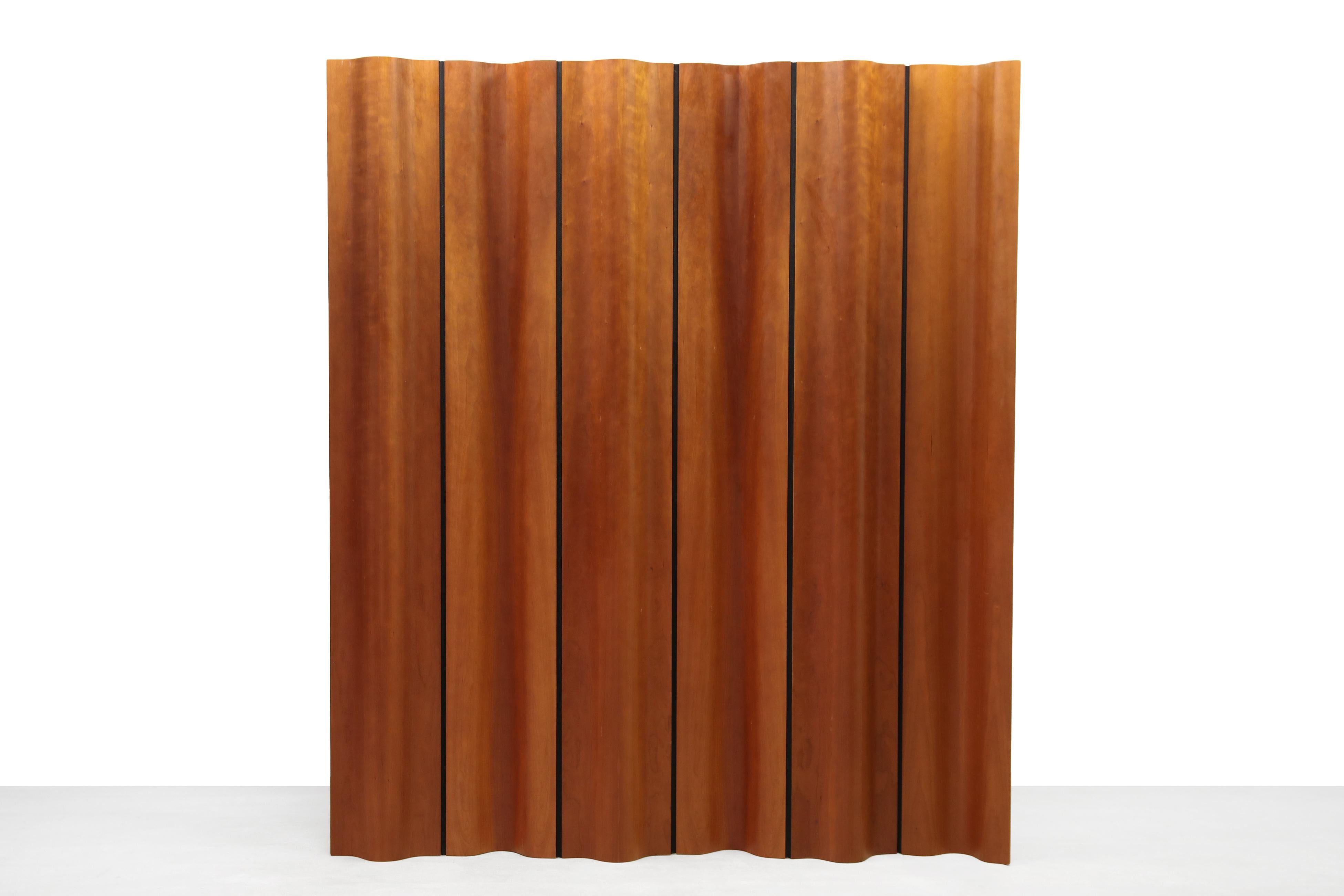 Molded Eames Plywood Folding Room Divider for Herman Miller