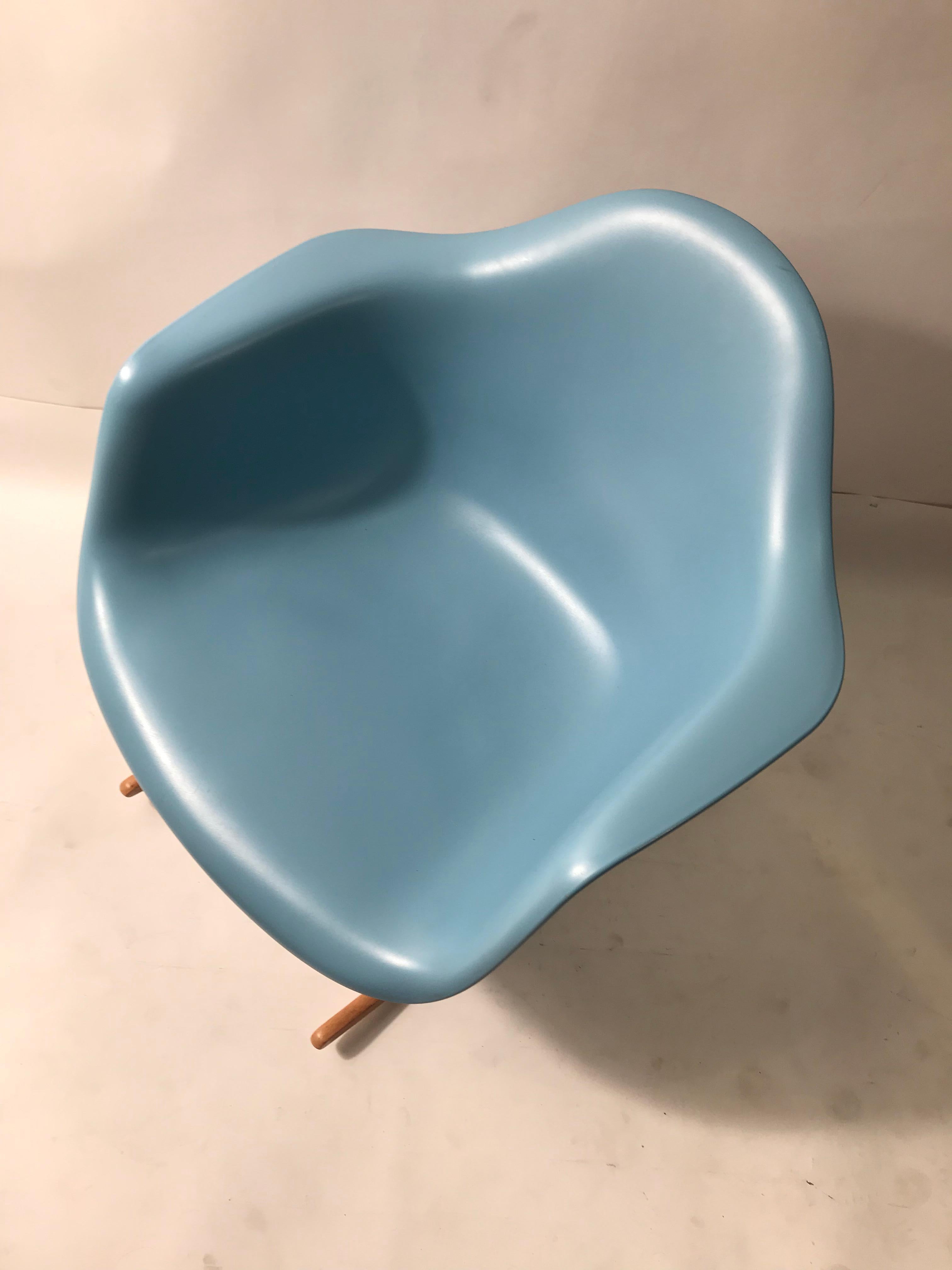 Classic Eames Rar produced in plastic by Vitra. Color no longer in production.