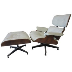Eames Rosewood 670 Lounge Chair / Ottoman for Herman Miller