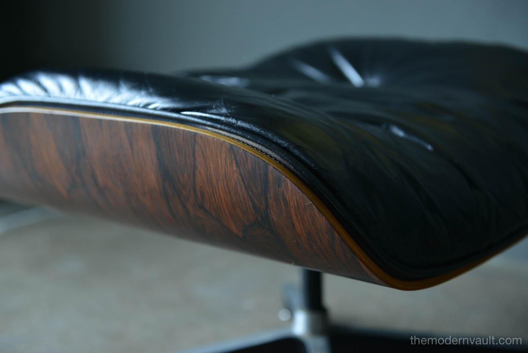 Eames Rosewood Lounge Chair and Ottoman, circa 1971 4