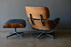 Eames Rosewood Lounge Chair and Ottoman, circa 1971