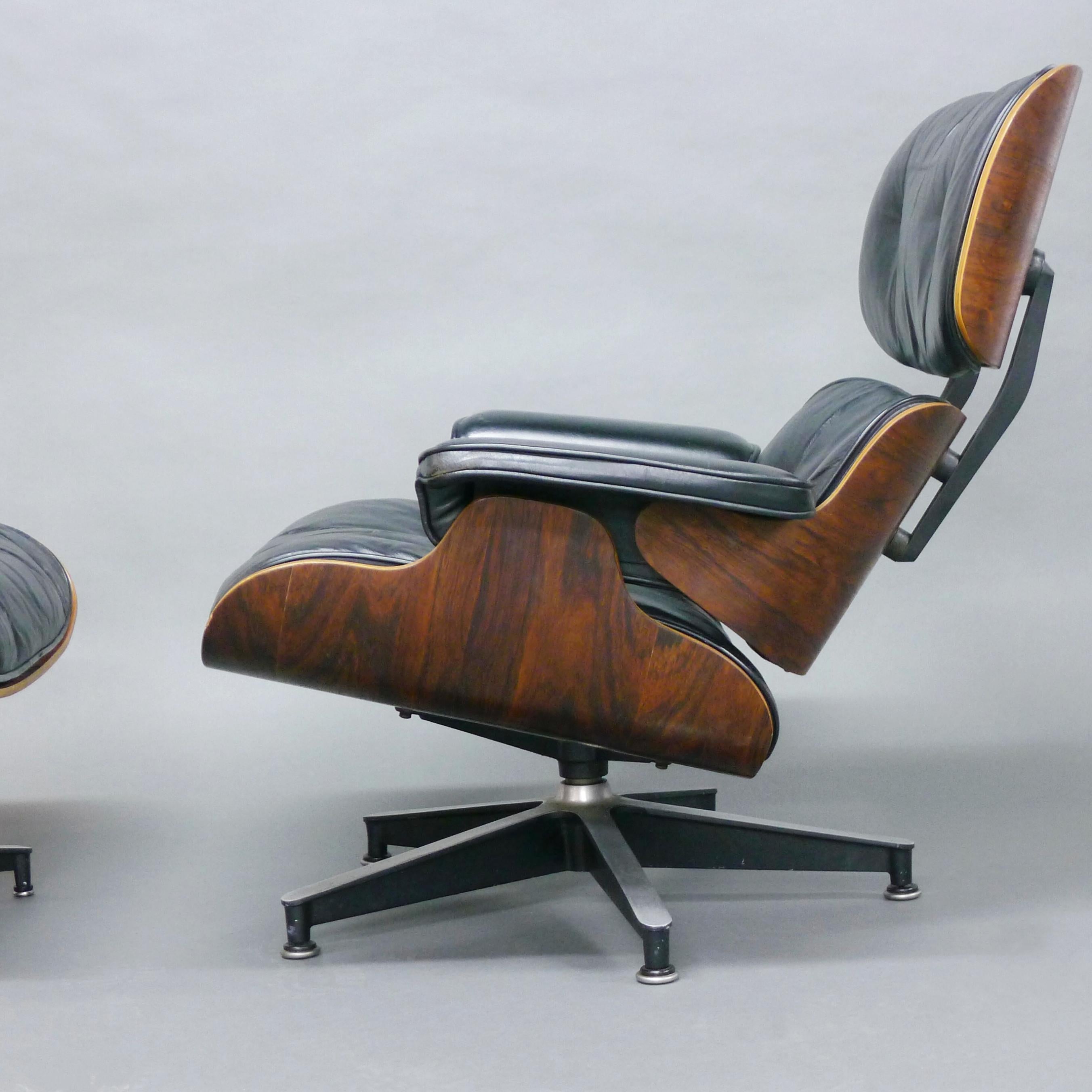 rosewood eames chair