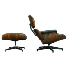 Vintage Eames Rosewood Lounge Chair & Ottoman, model 670/671, Herman Miller, USA, 1960s