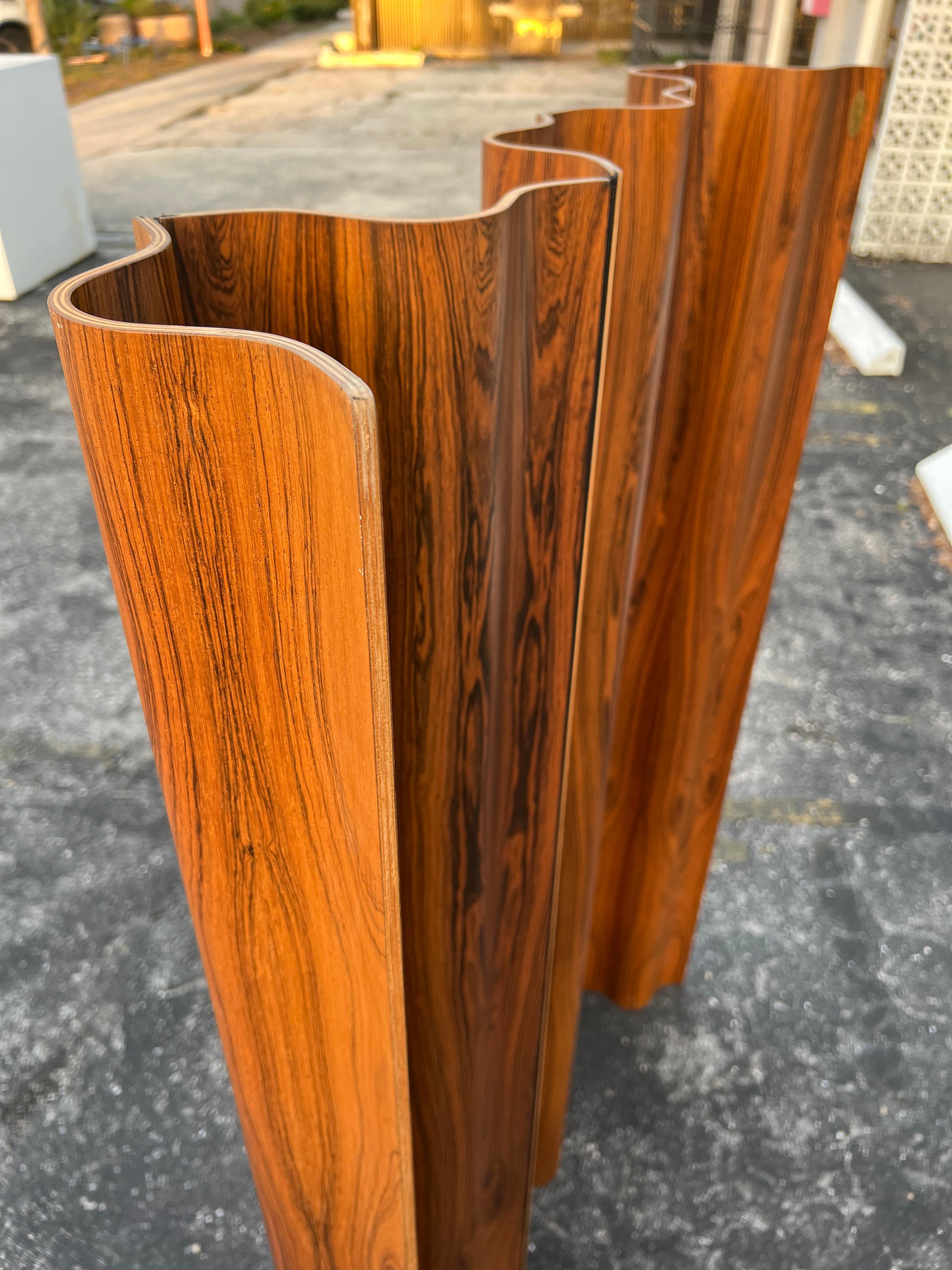 Eames Rosewood Screen/Room Divider FSW-6 1996 edition For Sale 4