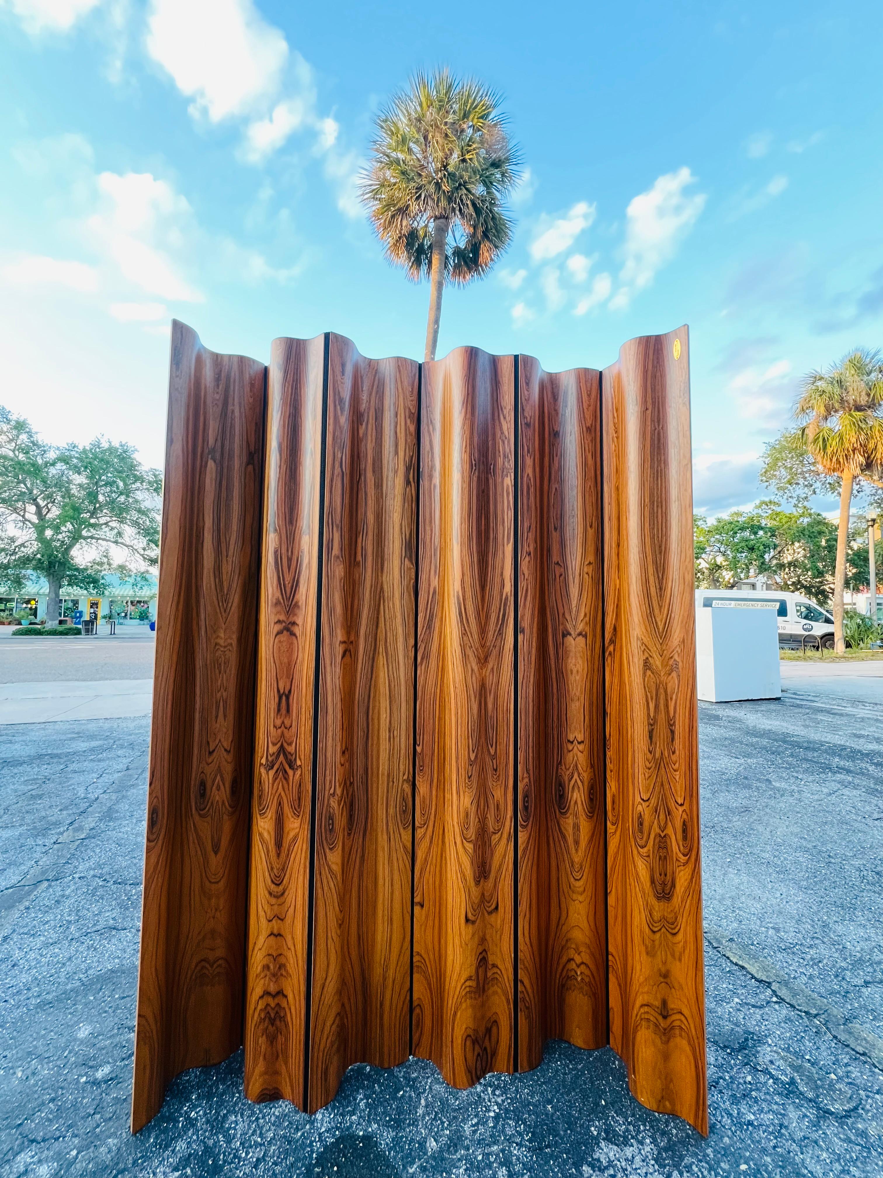 Eames Rosewood Screen/Room Divider FSW-6 1996 edition For Sale 6