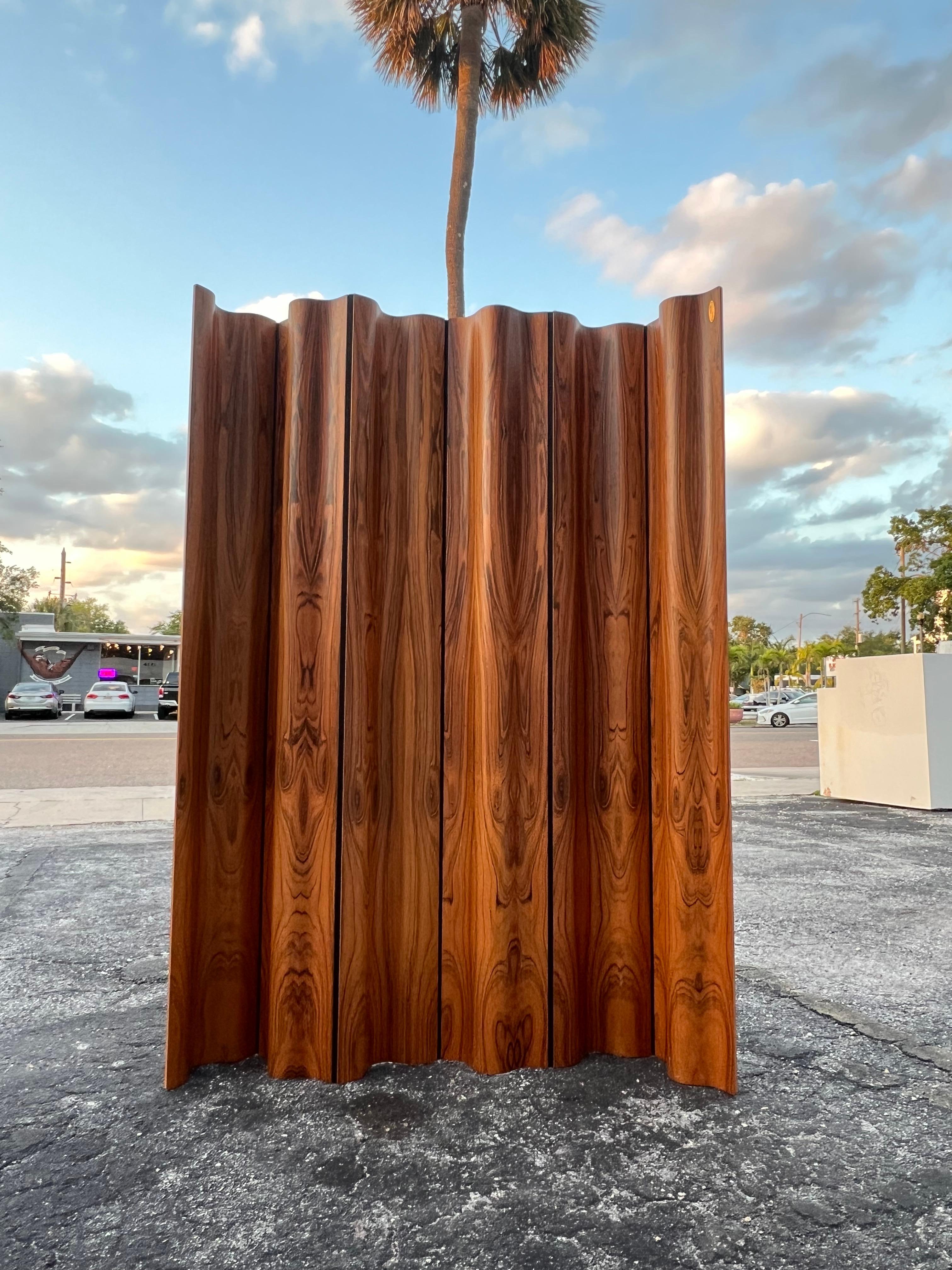 Eames Rosewood Screen/Room Divider FSW-6 1996 edition For Sale 10