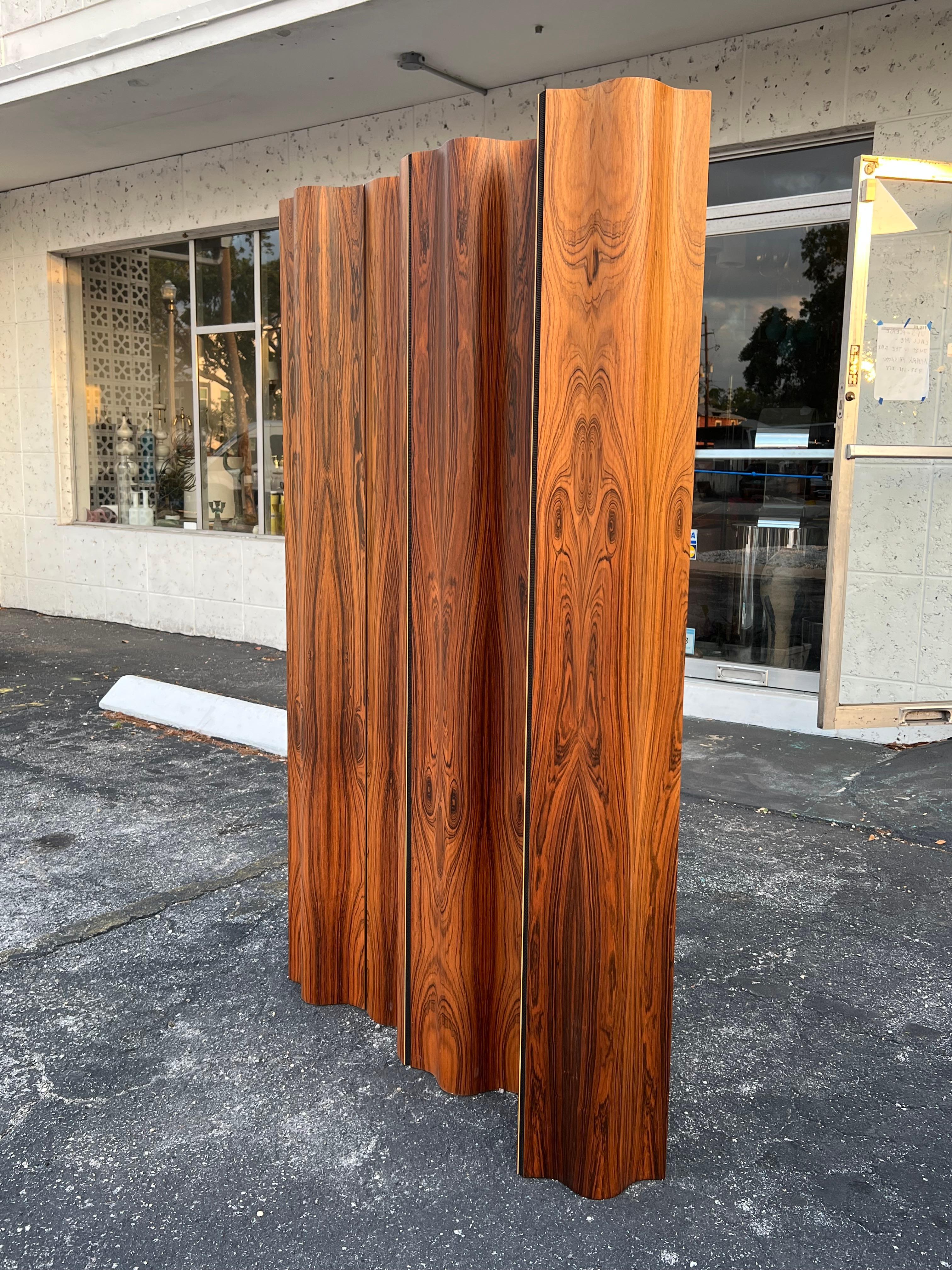 Eames Rosewood Screen/Room Divider FSW-6 1996 edition For Sale 1