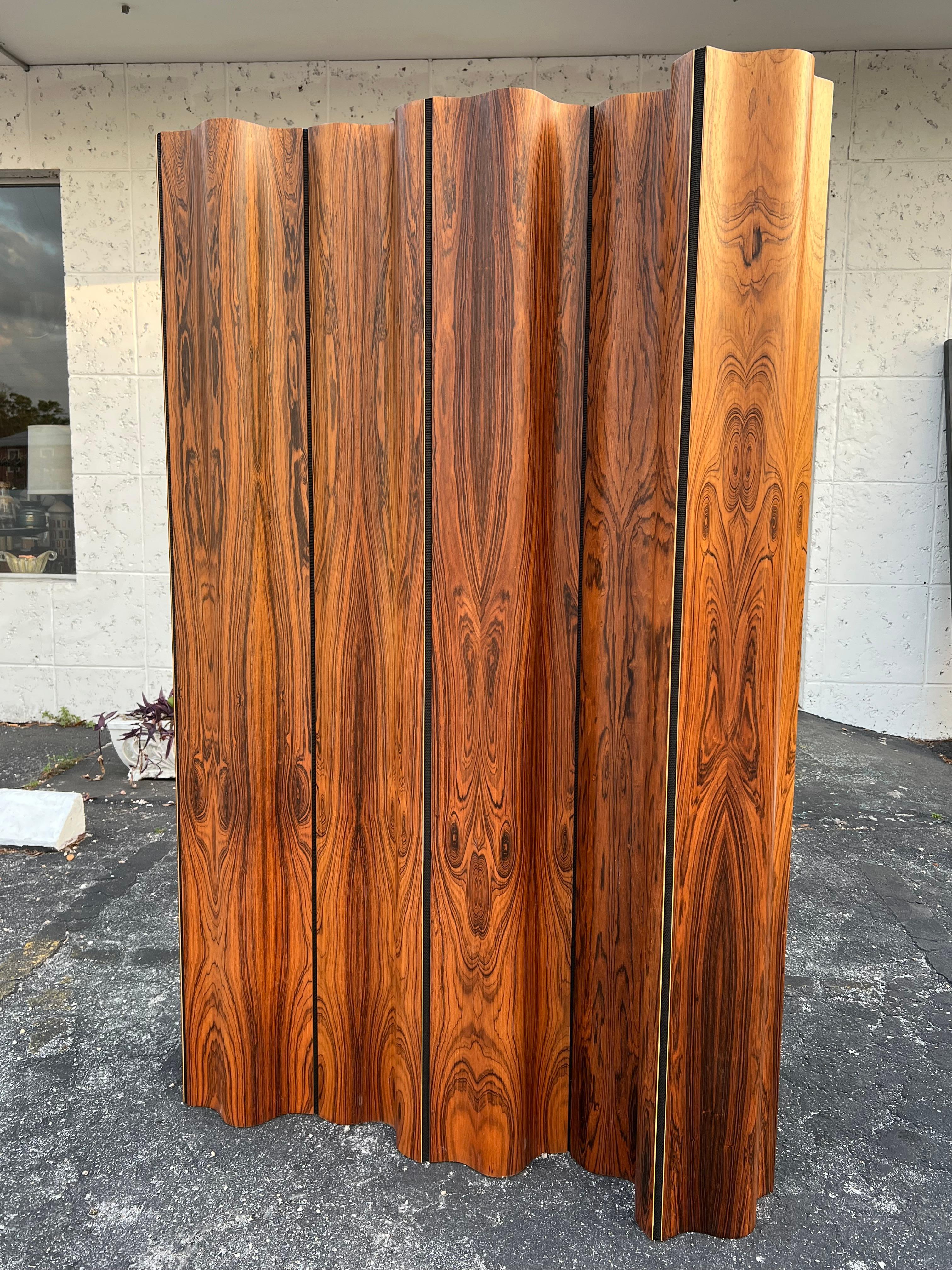 Eames Rosewood Screen/Room Divider FSW-6 1996 edition For Sale 2