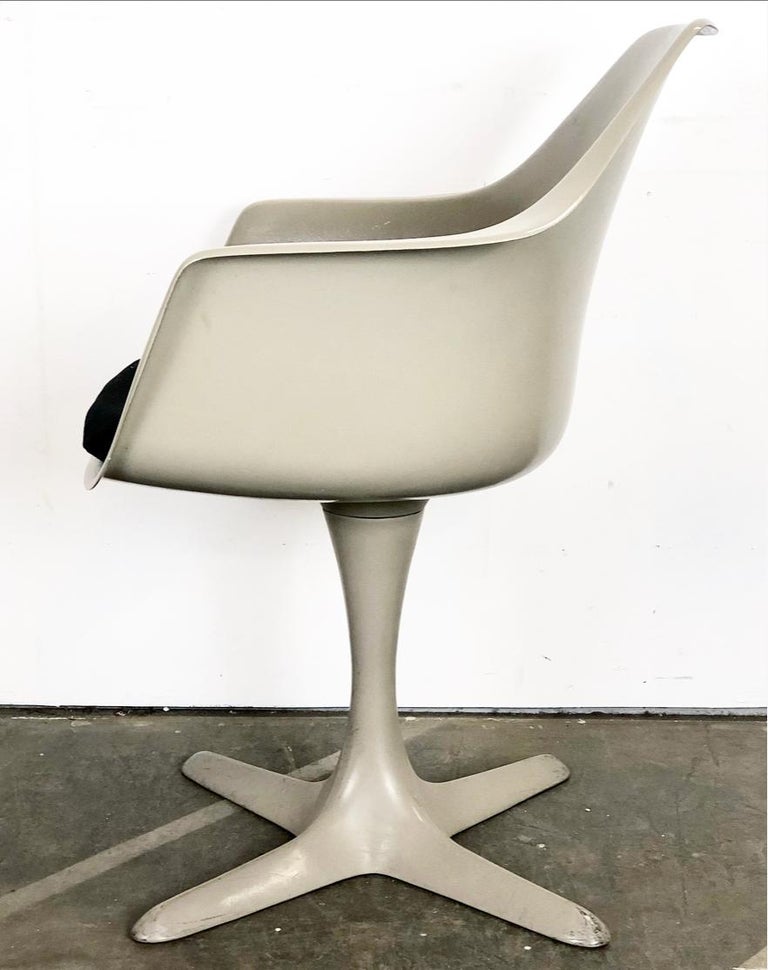 Eames Saarinen Style Tulip Desk Chair by Burke at 1stDibs