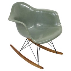 Eames Seafoam Rocking Chair for Herman Miller