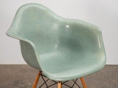 Eames Seafoam Rope-Edge Zenith Armchair