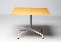 Eames Segmented Base Dining Table by Vitra — Custom Square Oak Top