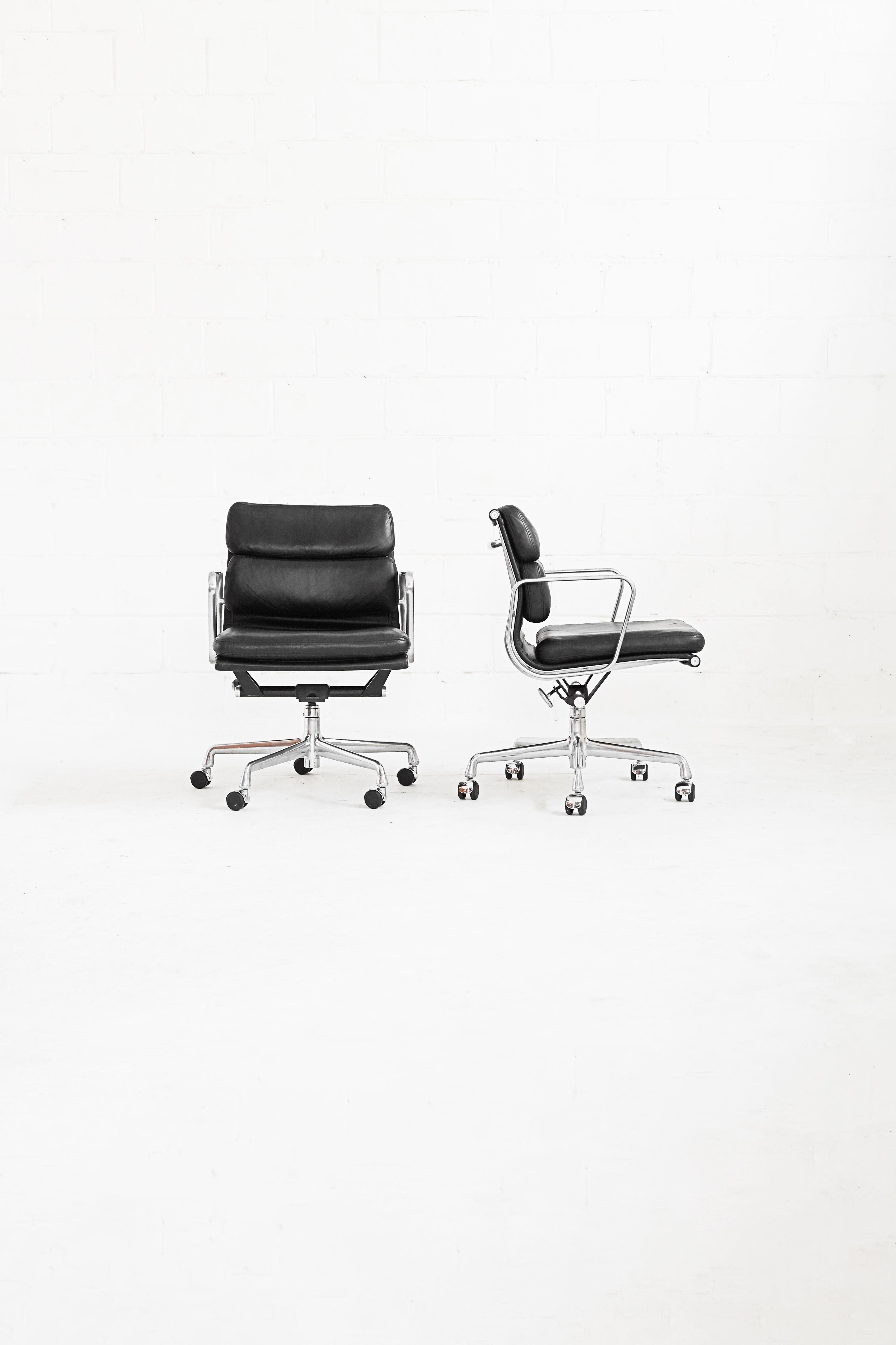 Eames Soft Pad Management Chair by Charles and Ray Eames for Herman Miller 4