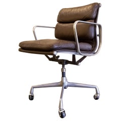 Vintage Eames Soft Pad Swivel Desk Chair
