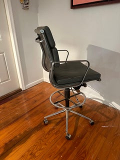 Eames Style Soft Pad Drafting Chair -