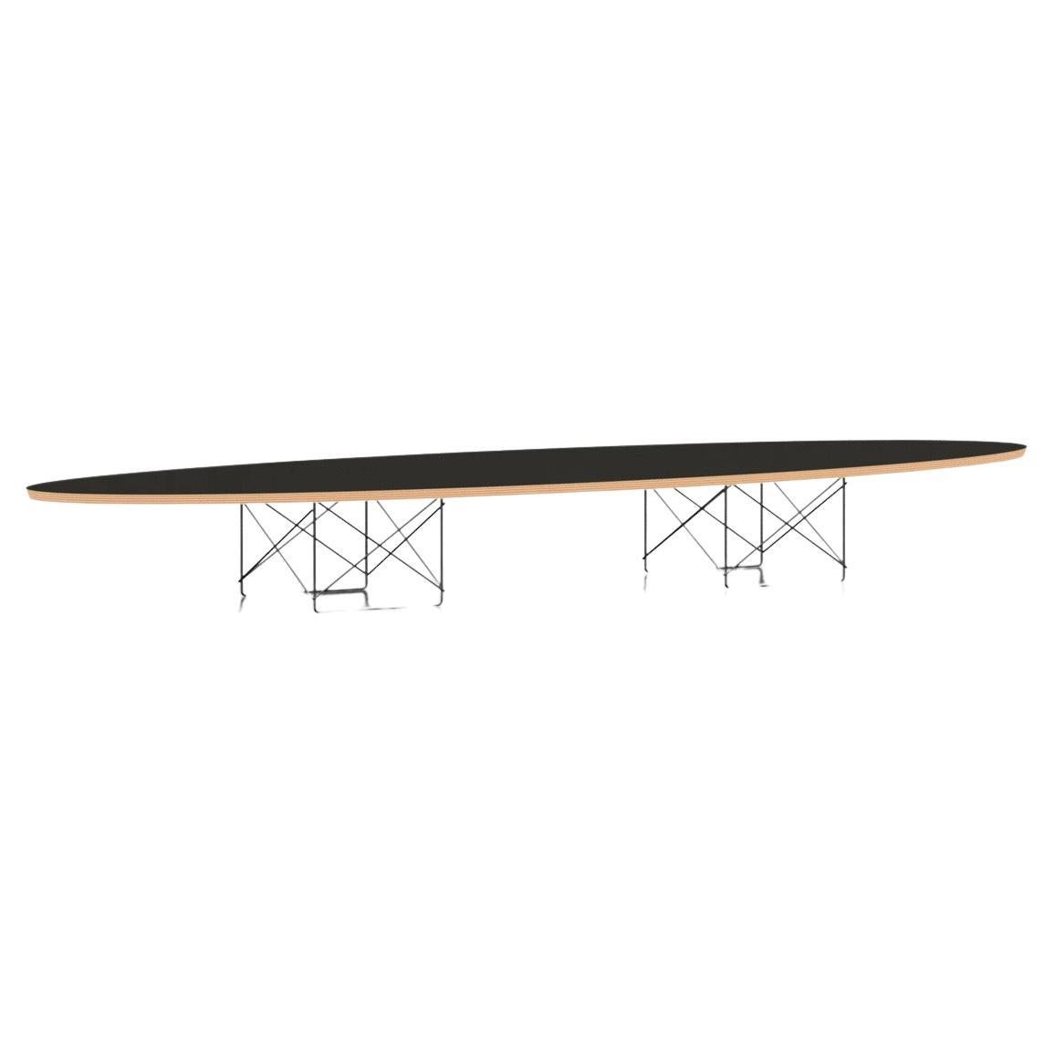 Eames "Surfboard" Cocktail Table with Elliptical Rod Base Herman Miller