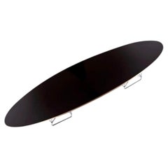 Eames "Surfboard" Cocktail Table with Elliptical Rod Base Herman Miller with COA