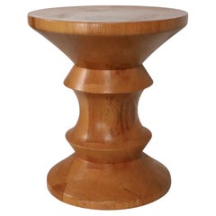 Eames Time Life Apple Core A Turned Wood Stool c. 1970's