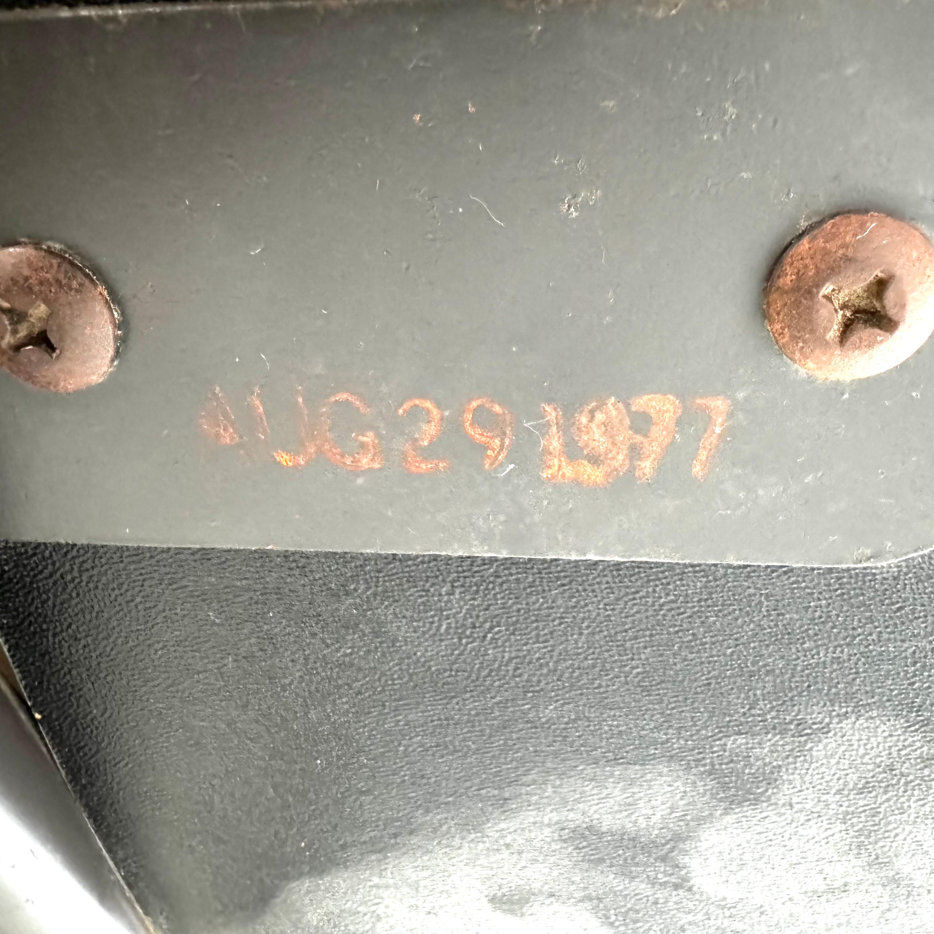 Eames Time Life Chair in Butterscotch Leather for Herman Miller, 1977 USA 12
