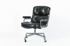 Eames Time Life Executive Chair Herman Miller Black Leather Office Chair 1981