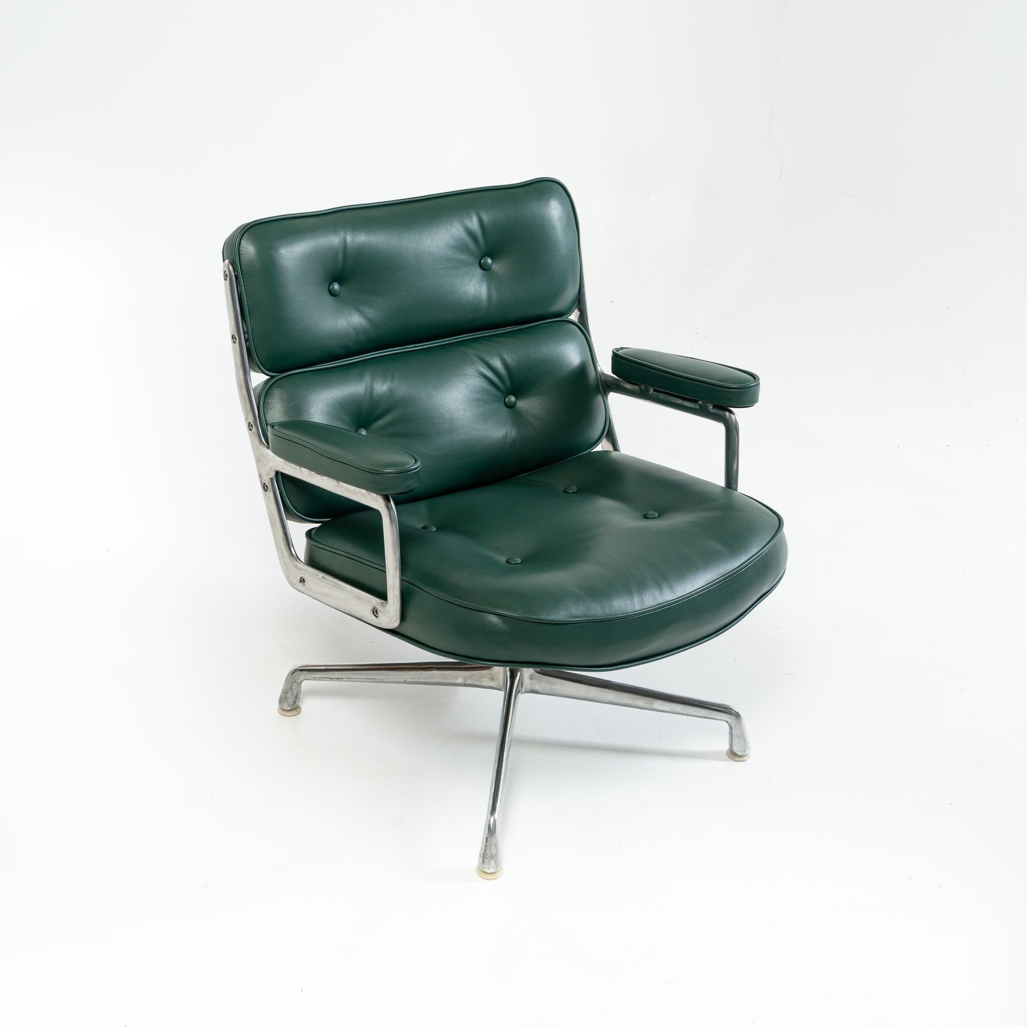 eames lounge chair green