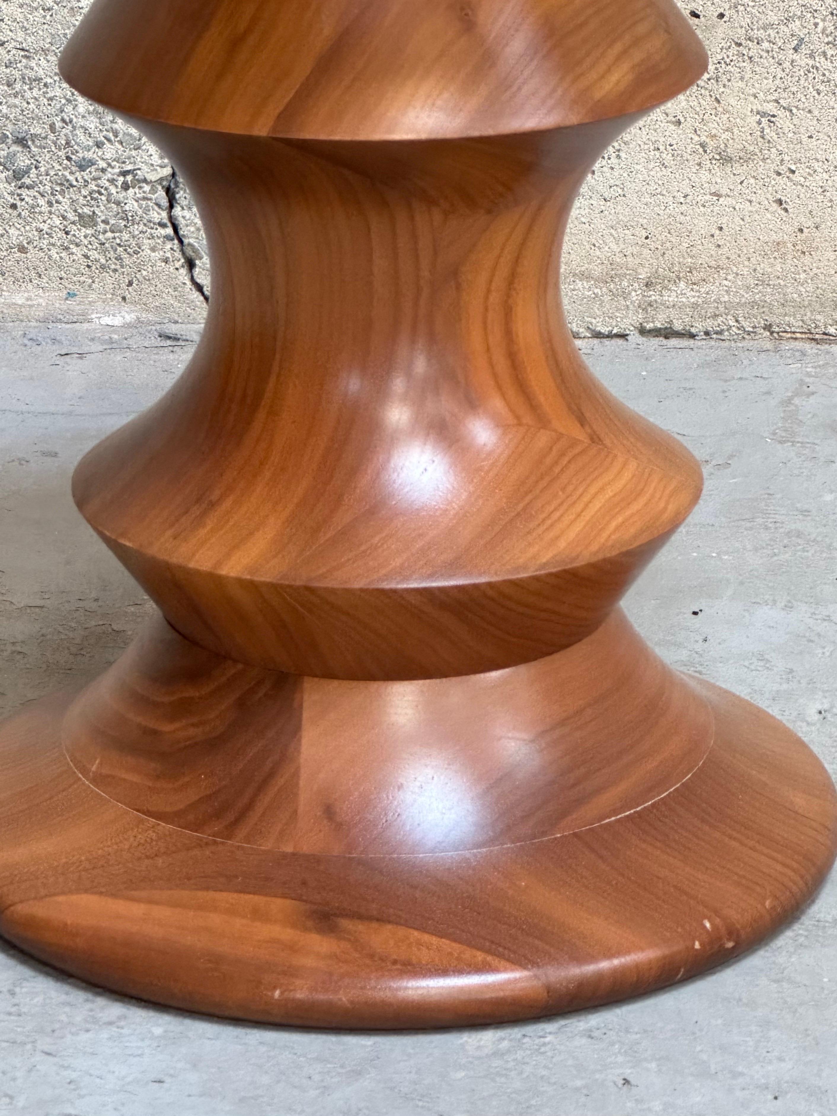 Turned Eames Time Life Stool Model A