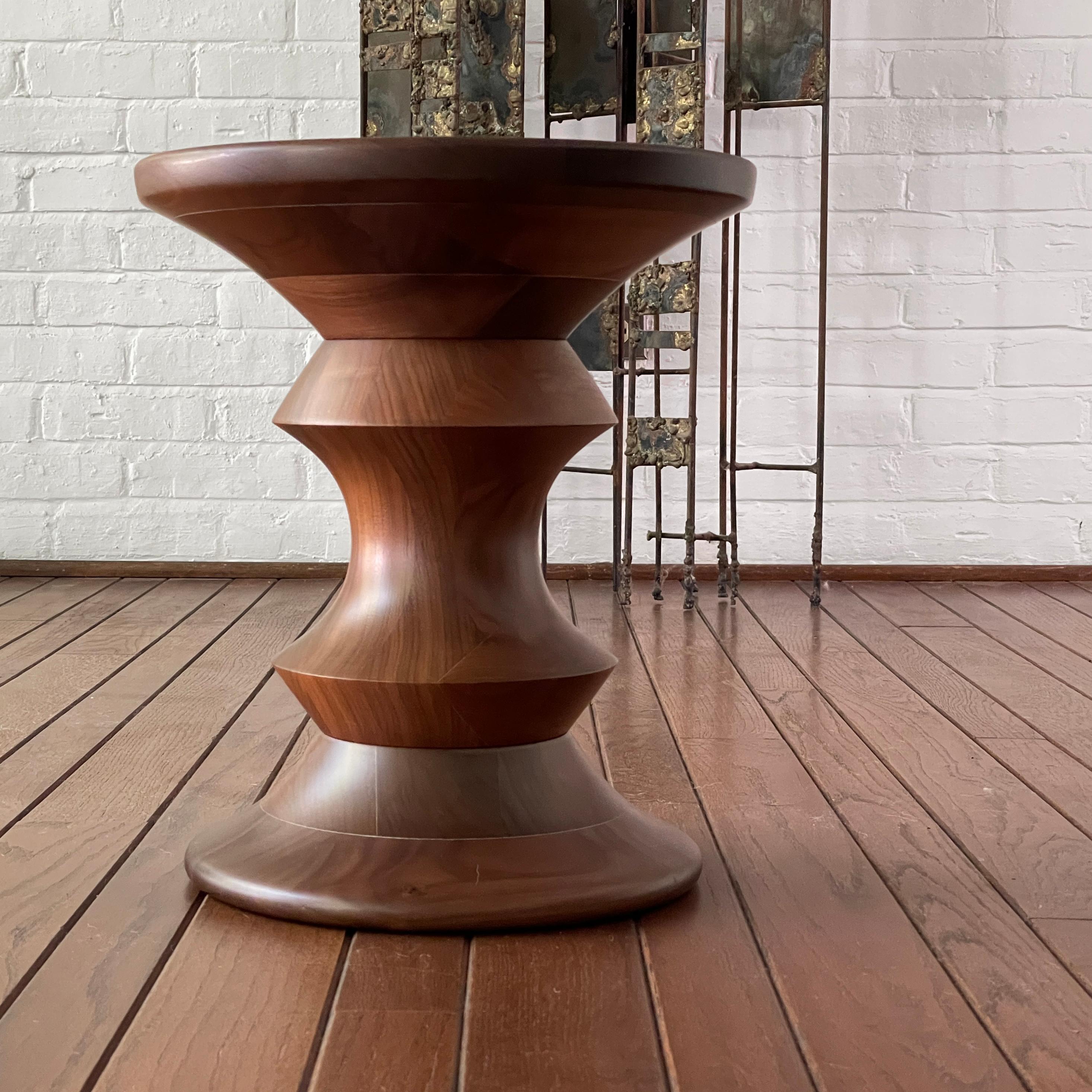 Eames Time-Life Walnut Stool by Herman Miller 1