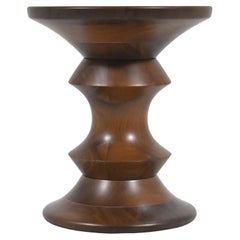 Eames Time-Life Walnut Stool by Herman Miller