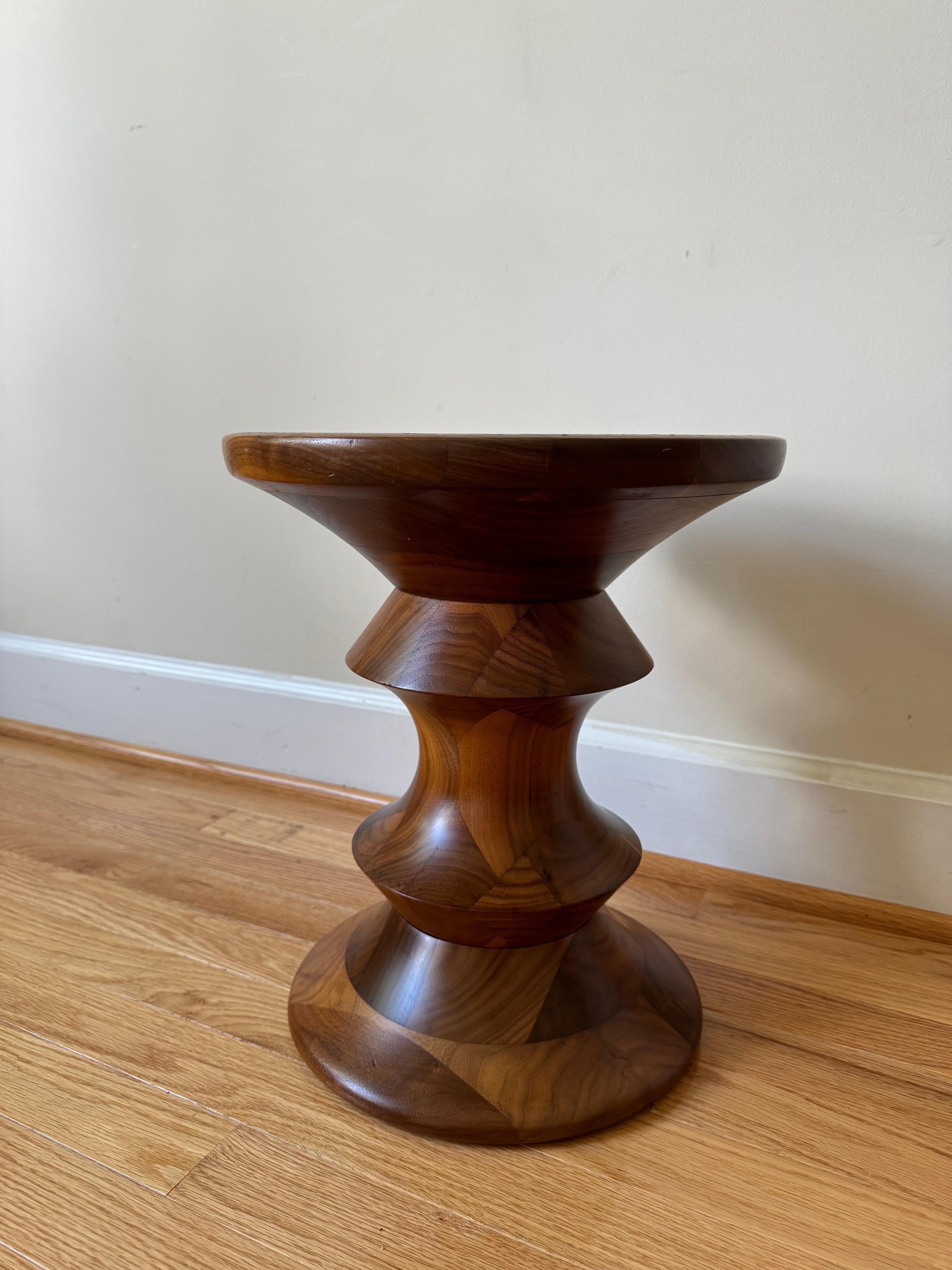 Eames Turned Stool (Time Life Stool) by Ray Eames for Herman Miller 5