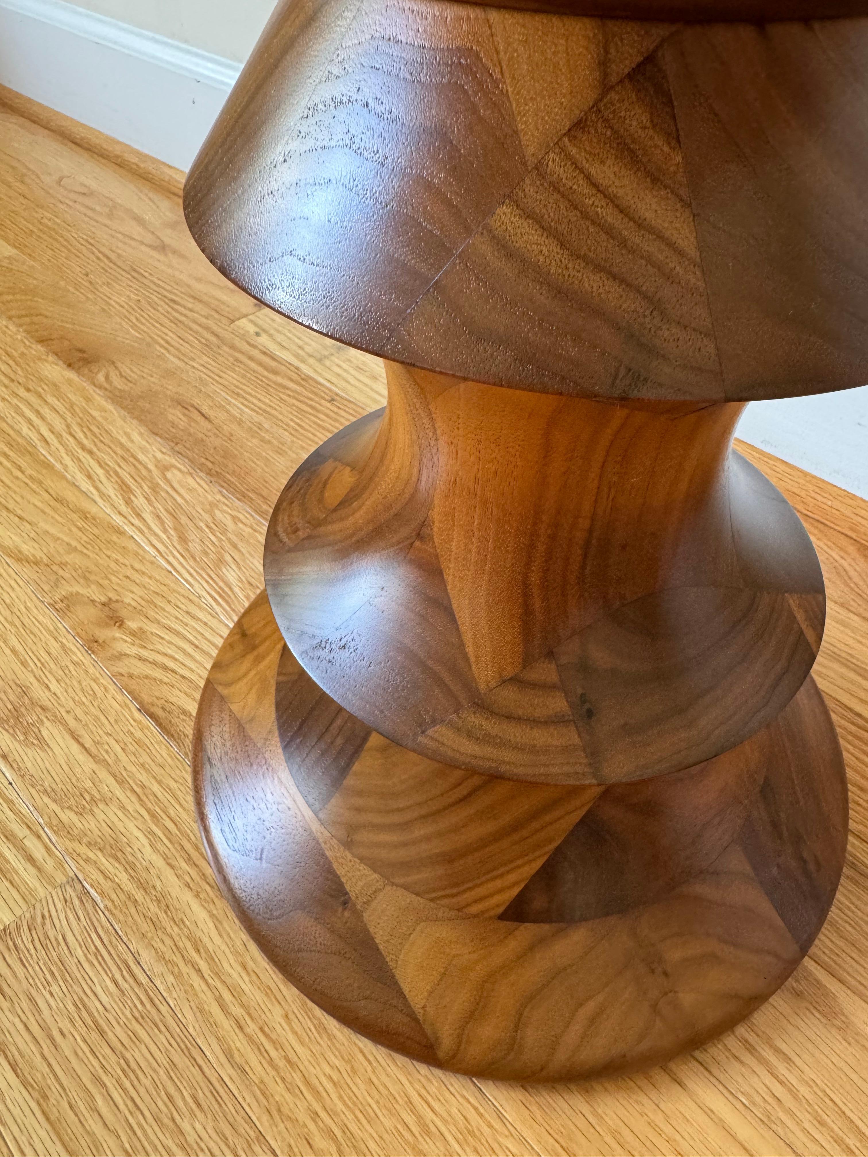 Eames Turned Stool (Time Life Stool) by Ray Eames for Herman Miller 9