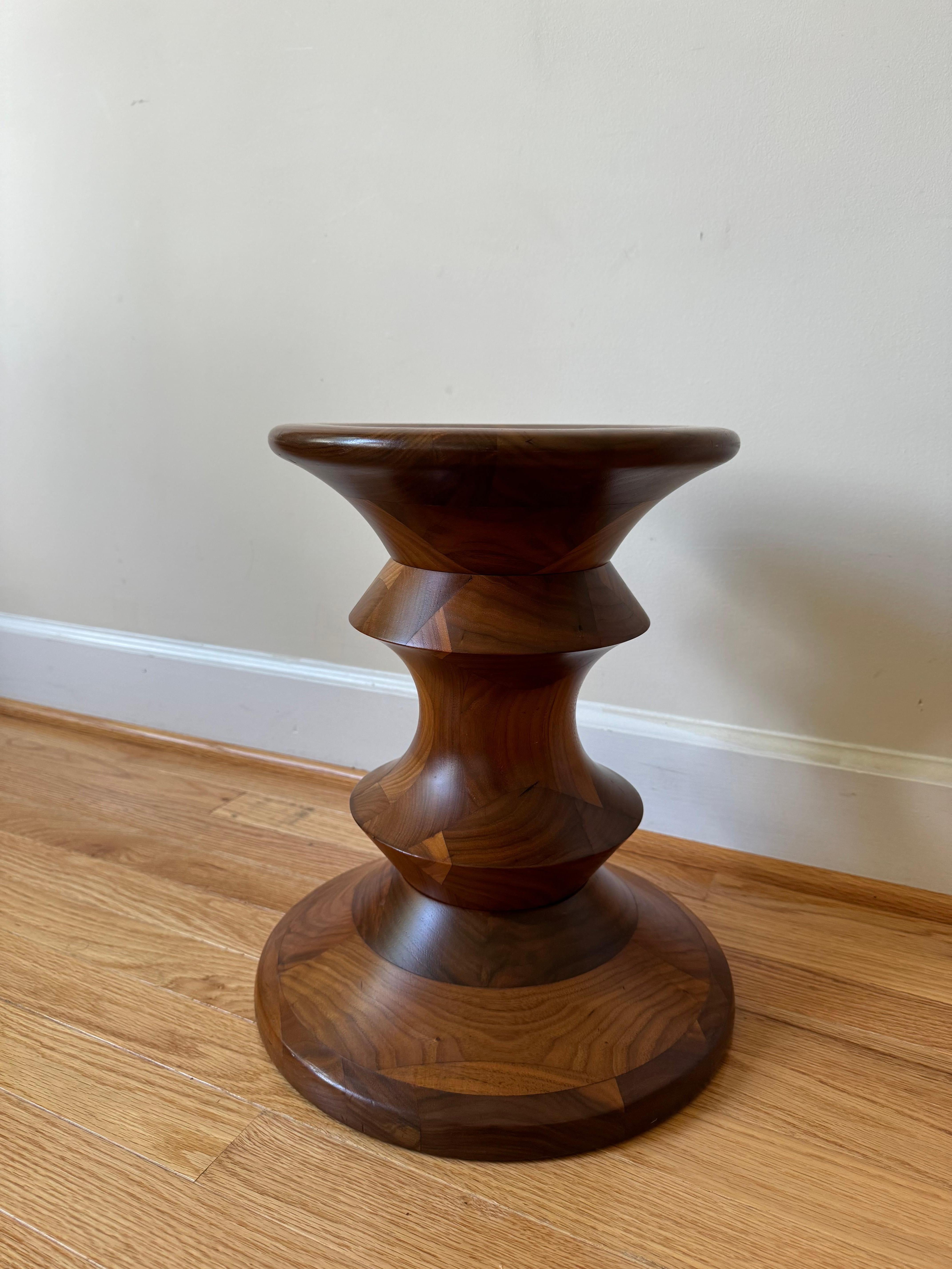 Eames Turned Stool (Time Life Stool) by Ray Eames for Herman Miller 10