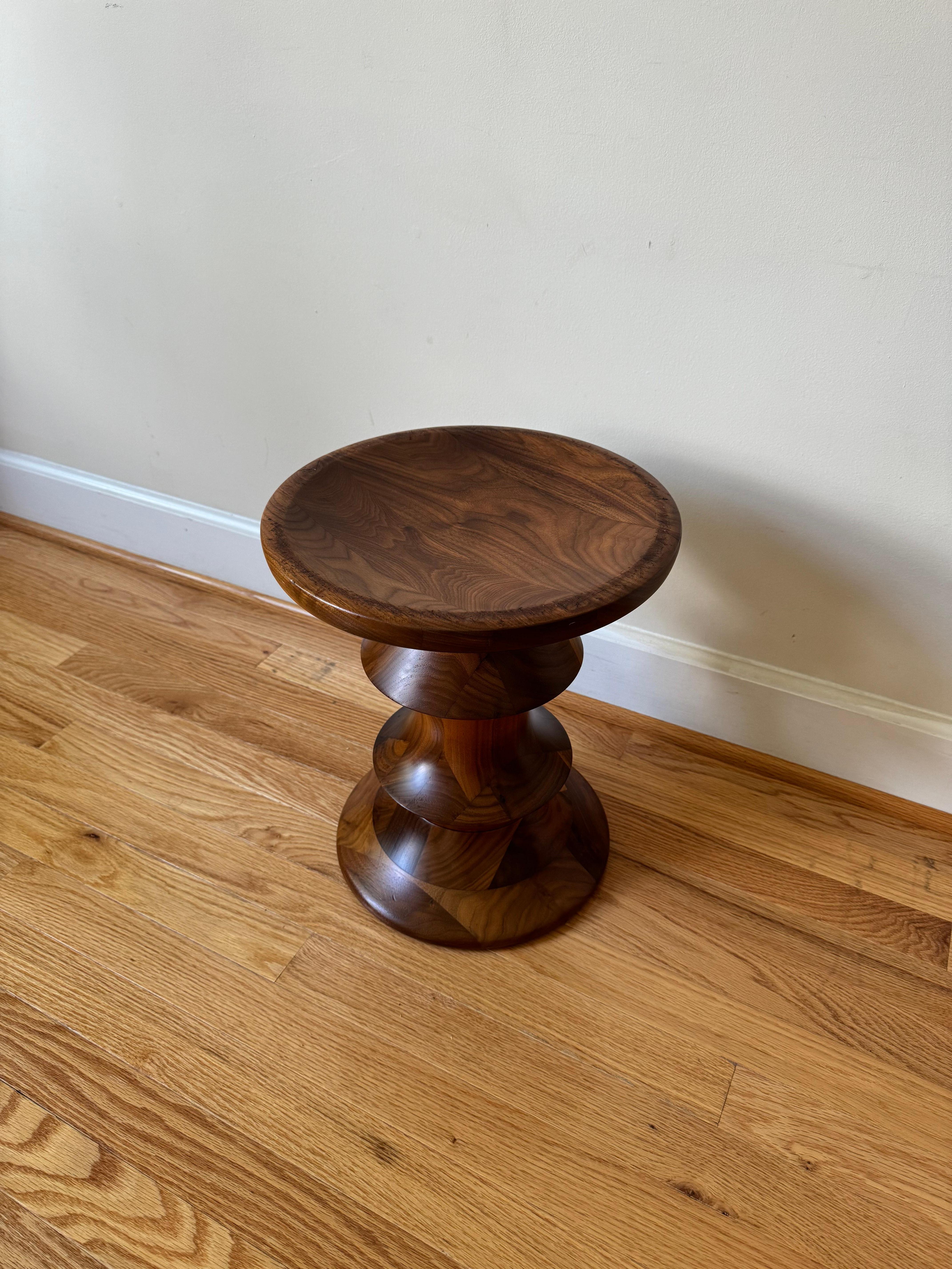 Eames Turned Stool (Time Life Stool) by Ray Eames for Herman Miller In Good Condition In Centreville, VA