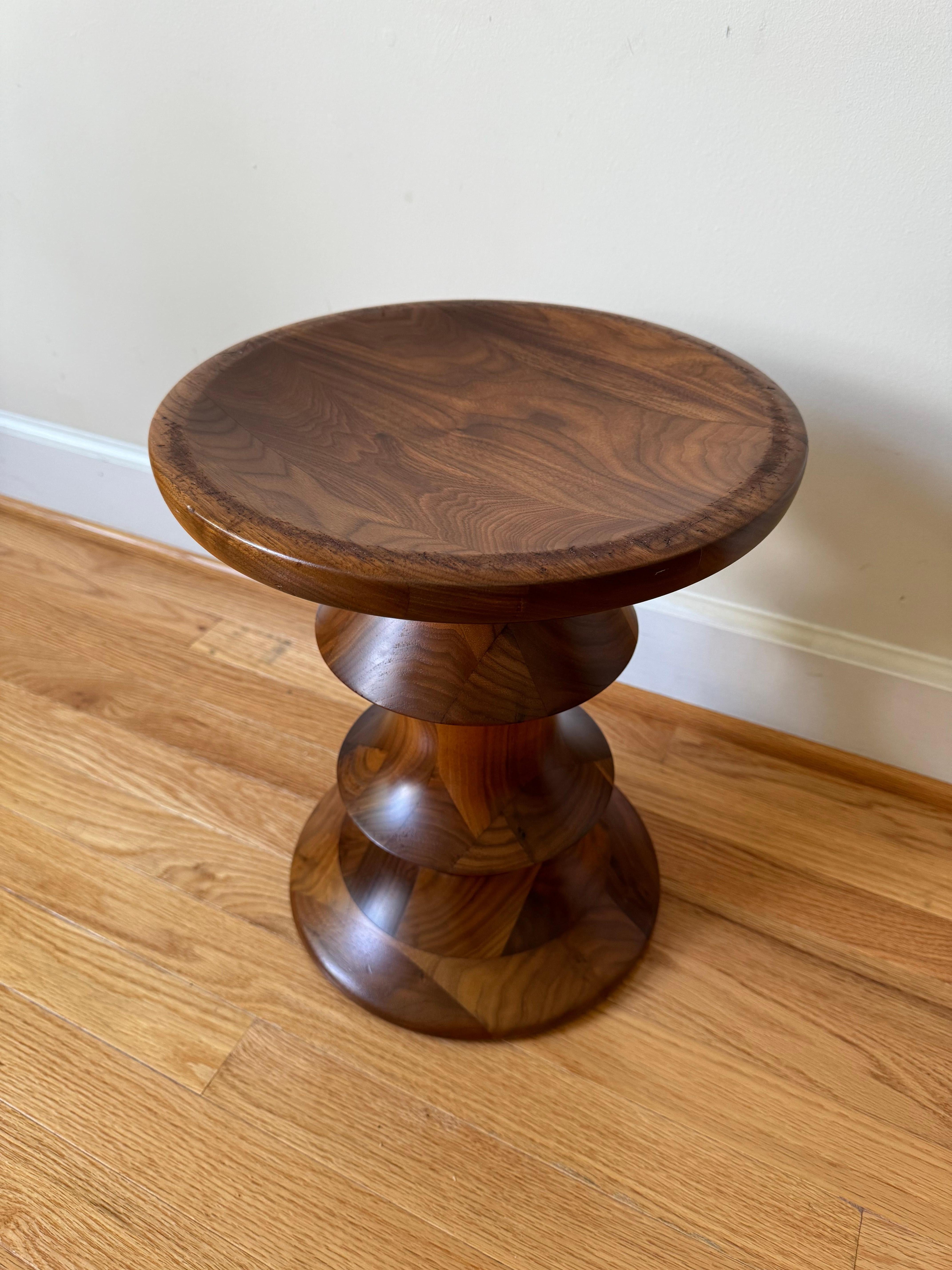 Eames Turned Stool (Time Life Stool) by Ray Eames for Herman Miller 2