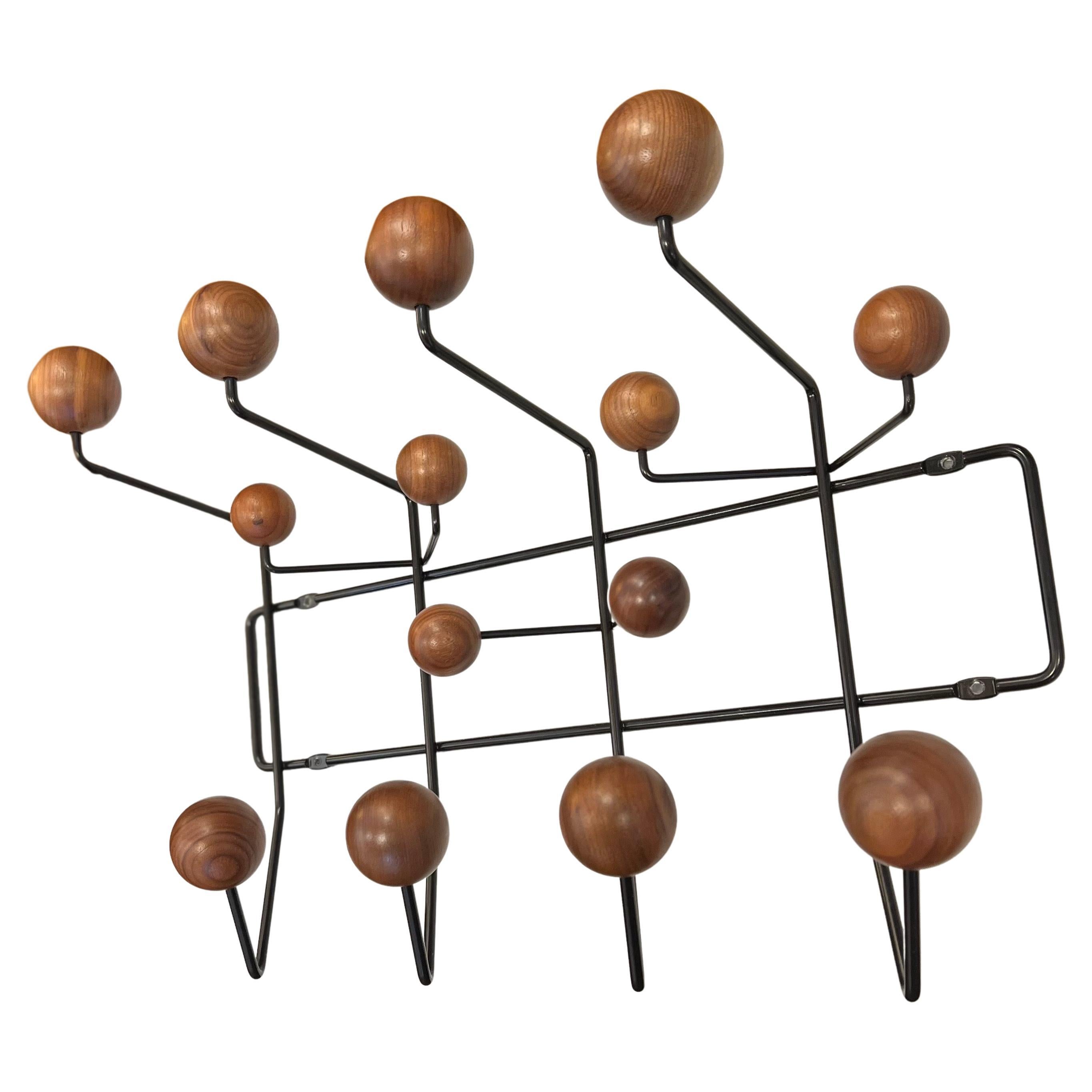 Eames Walnut and Iron Hang it All for Herman Miller at 1stDibs