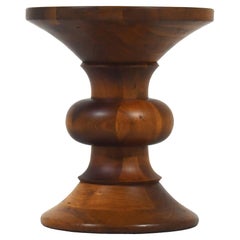 Eames Walnut Time-Life Stool by Herman Miller 1965