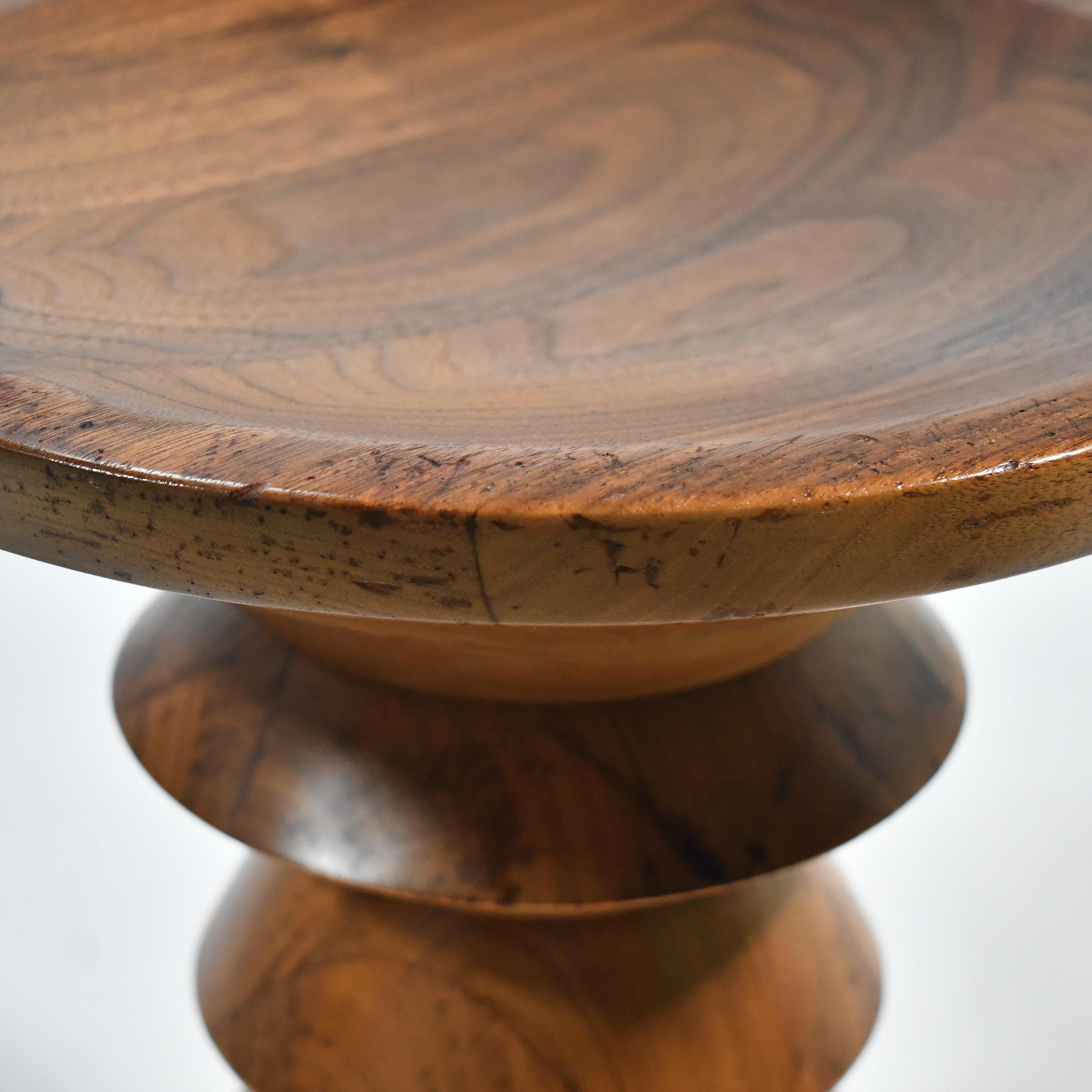 Eames Walnut Time-Life Stools by Herman Miller 4