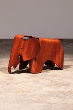 Eames Wooden Elephant Stool from Vitra, Iconic Design