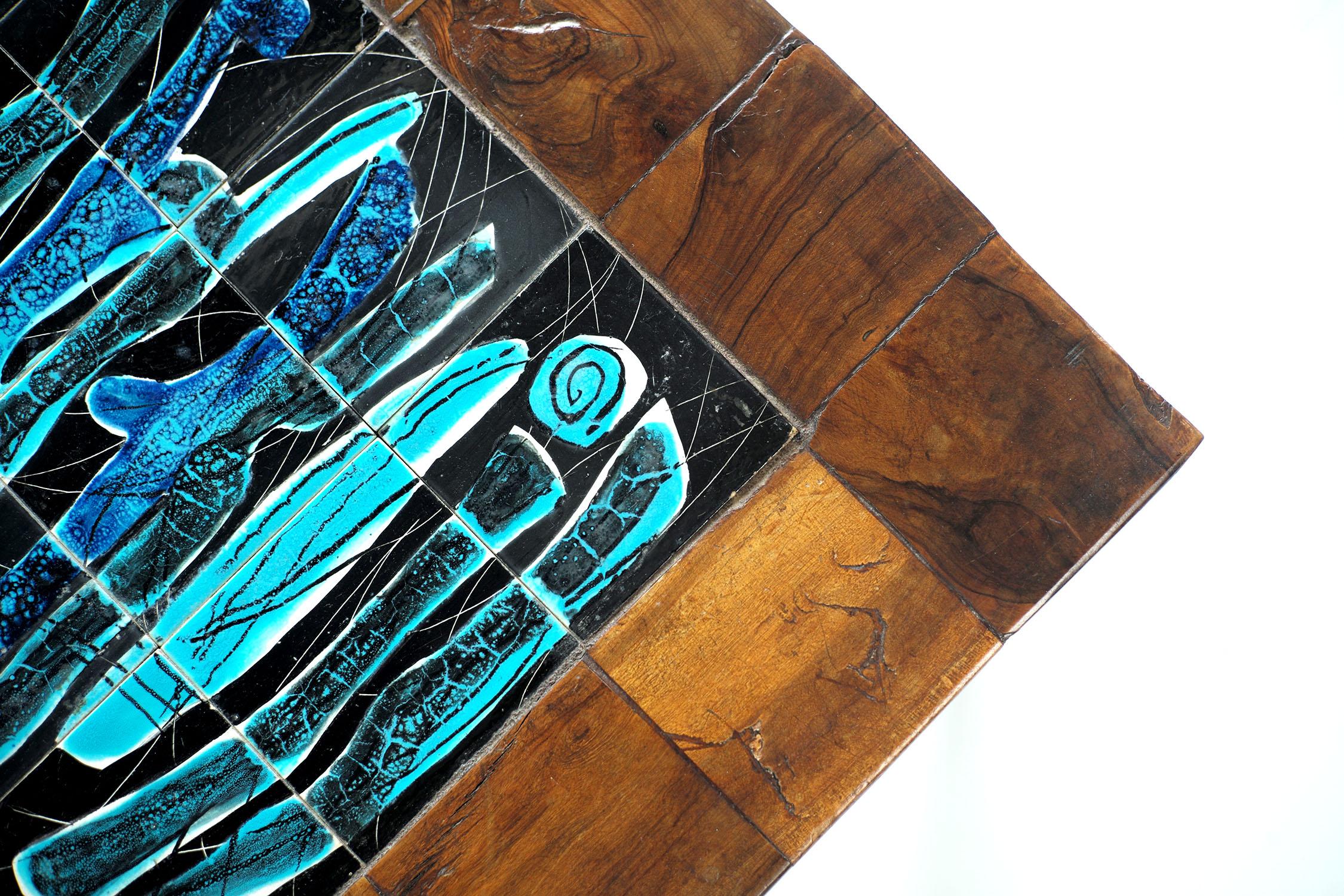 Jean de Lespinasse (1896-1979), unique duo of coffee tables, France 1950 For Sale 4