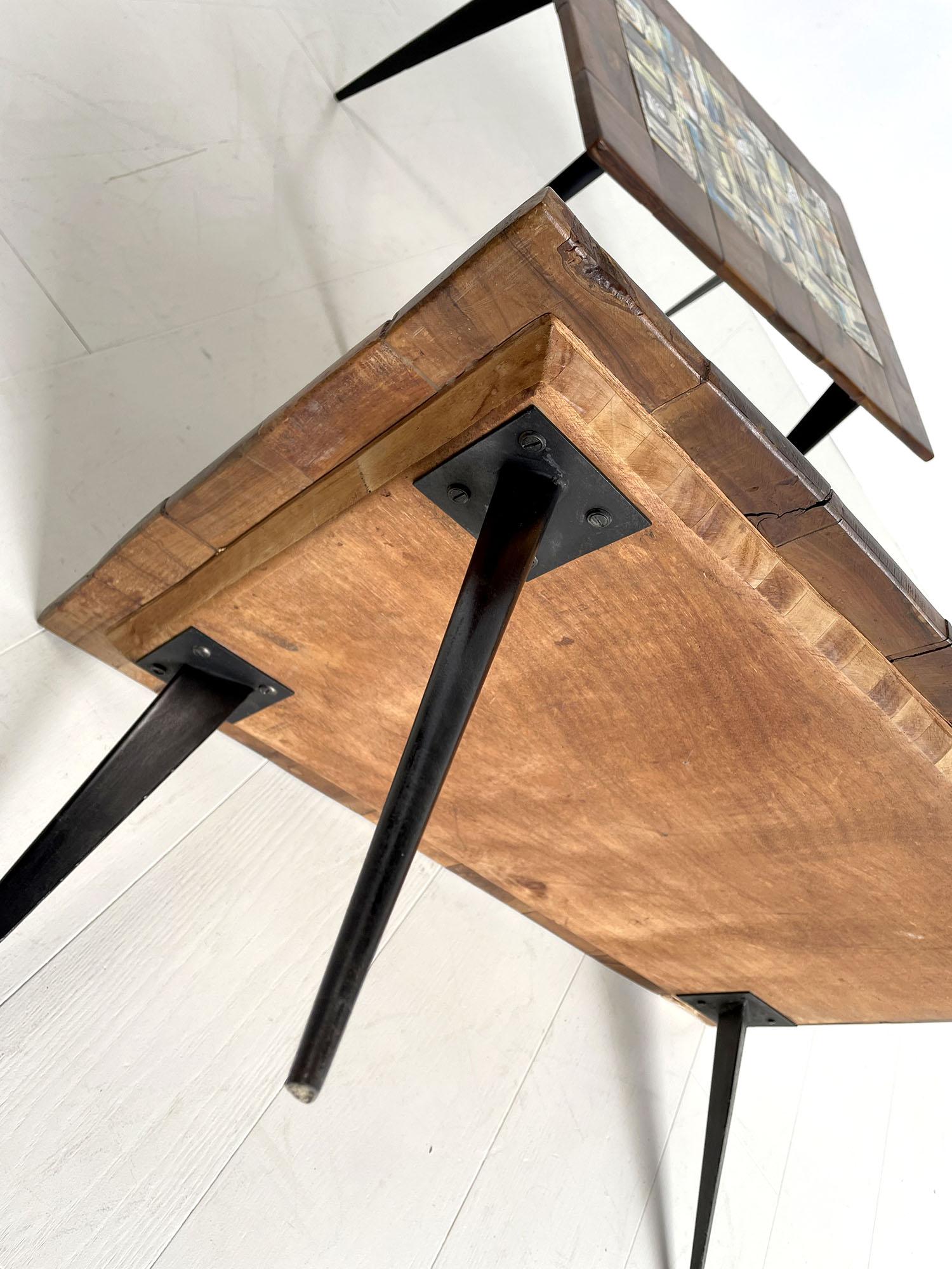 Jean de Lespinasse (1896-1979), unique duo of coffee tables, France 1950 For Sale 6
